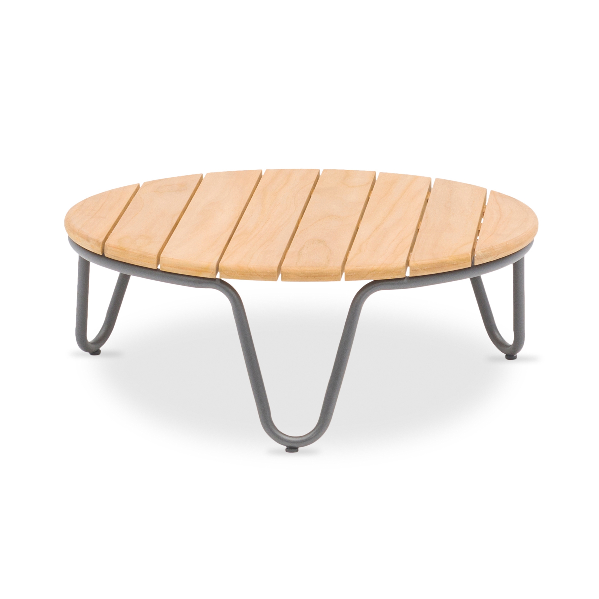 Mostrar el producto Nina Round Coffee Table D60xH22.5cm, Teak Top del fabricante Design Pergola