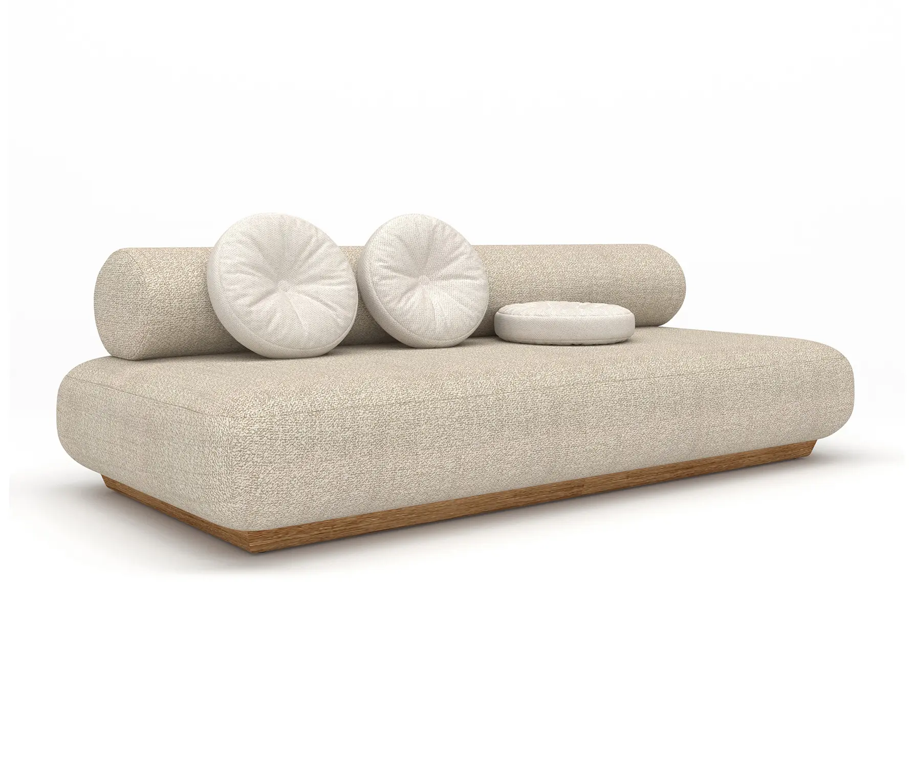 Design Pergola - Paloma Teak 3-Seater Modular Sofa