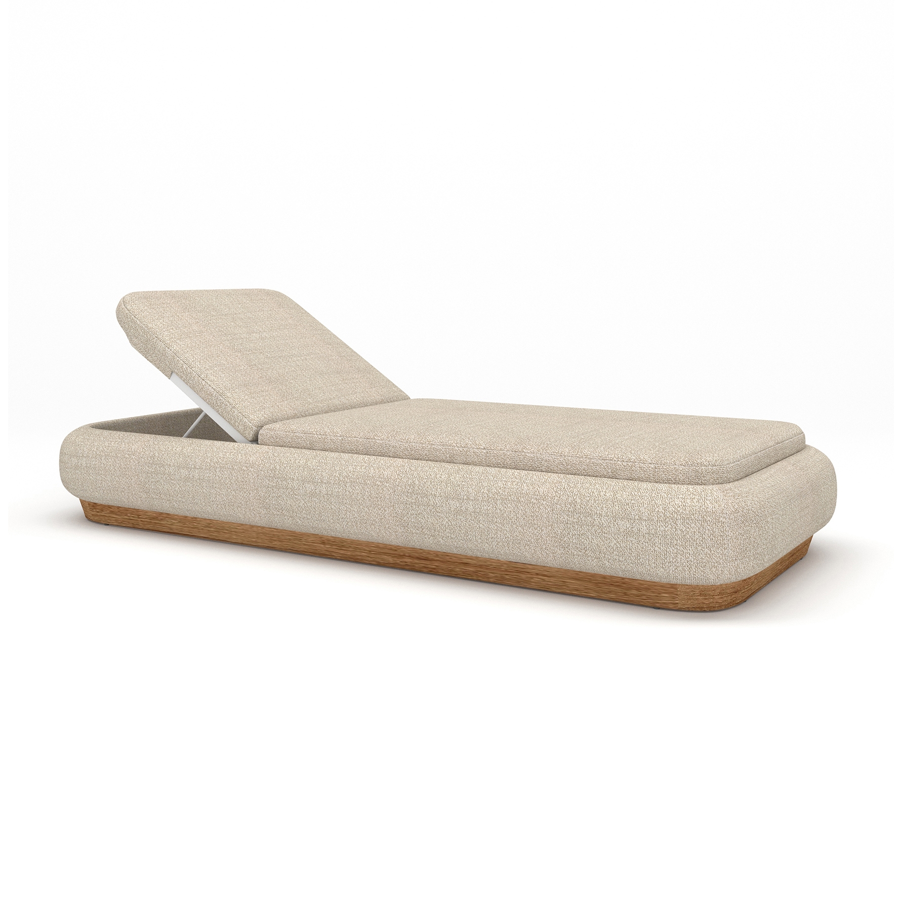 Display product Paloma Teak Sun Lounger from manufacturer Design Pergola