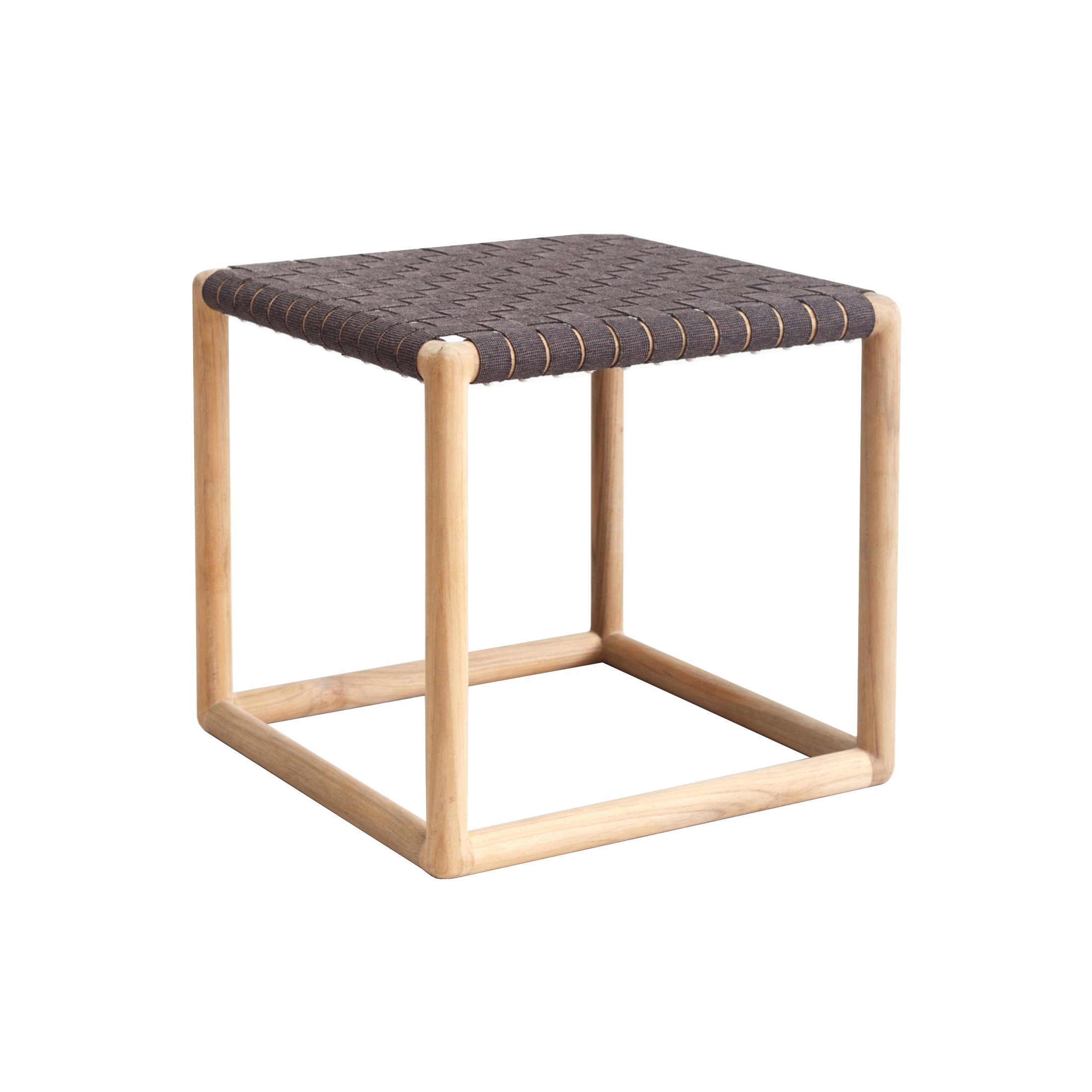 Display product Roberto Stool 49x49cm - Natural Teak from manufacturer Design Pergola