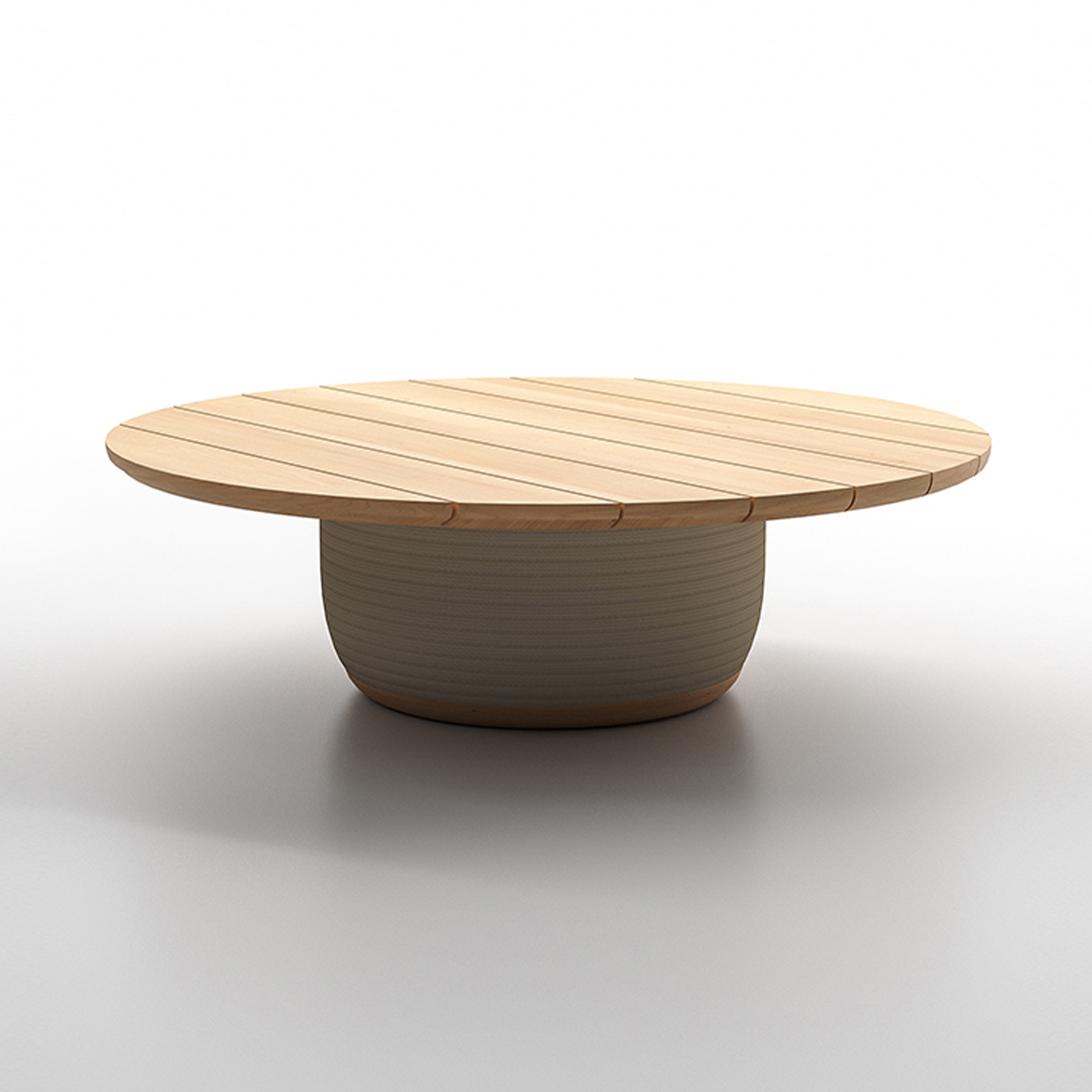 Mostrar el producto Selina Low Round Coffee Table D100xH32cm del fabricante Design Pergola
