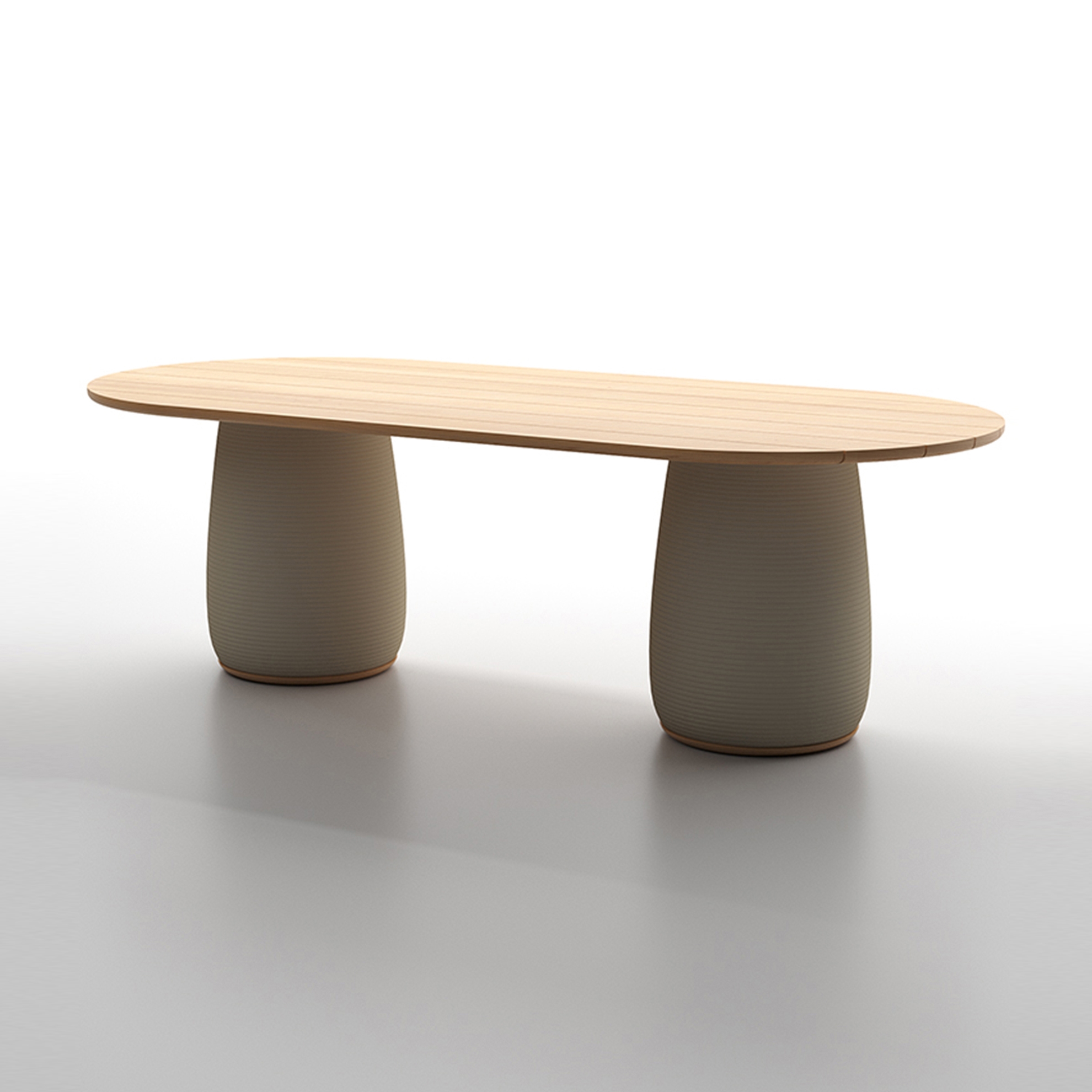 Display product Selina Oval Dining Table 240x120cm from manufacturer Design Pergola