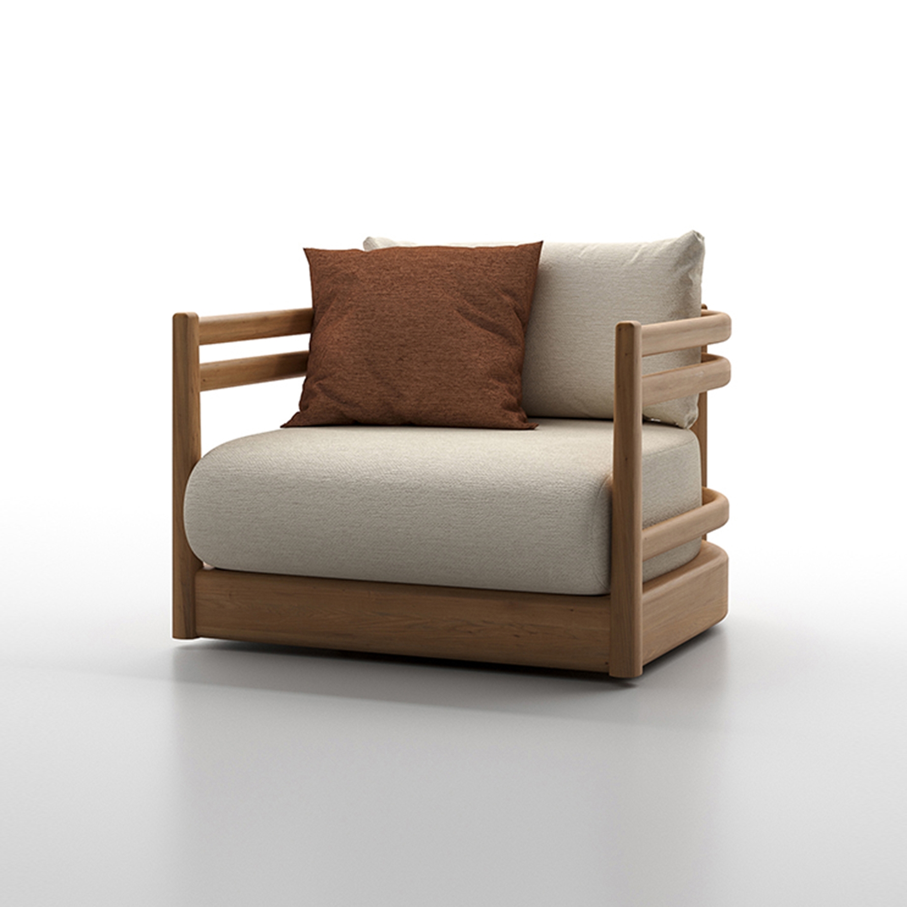 Display product Tommy Swivel Club Chair from manufacturer Design Pergola