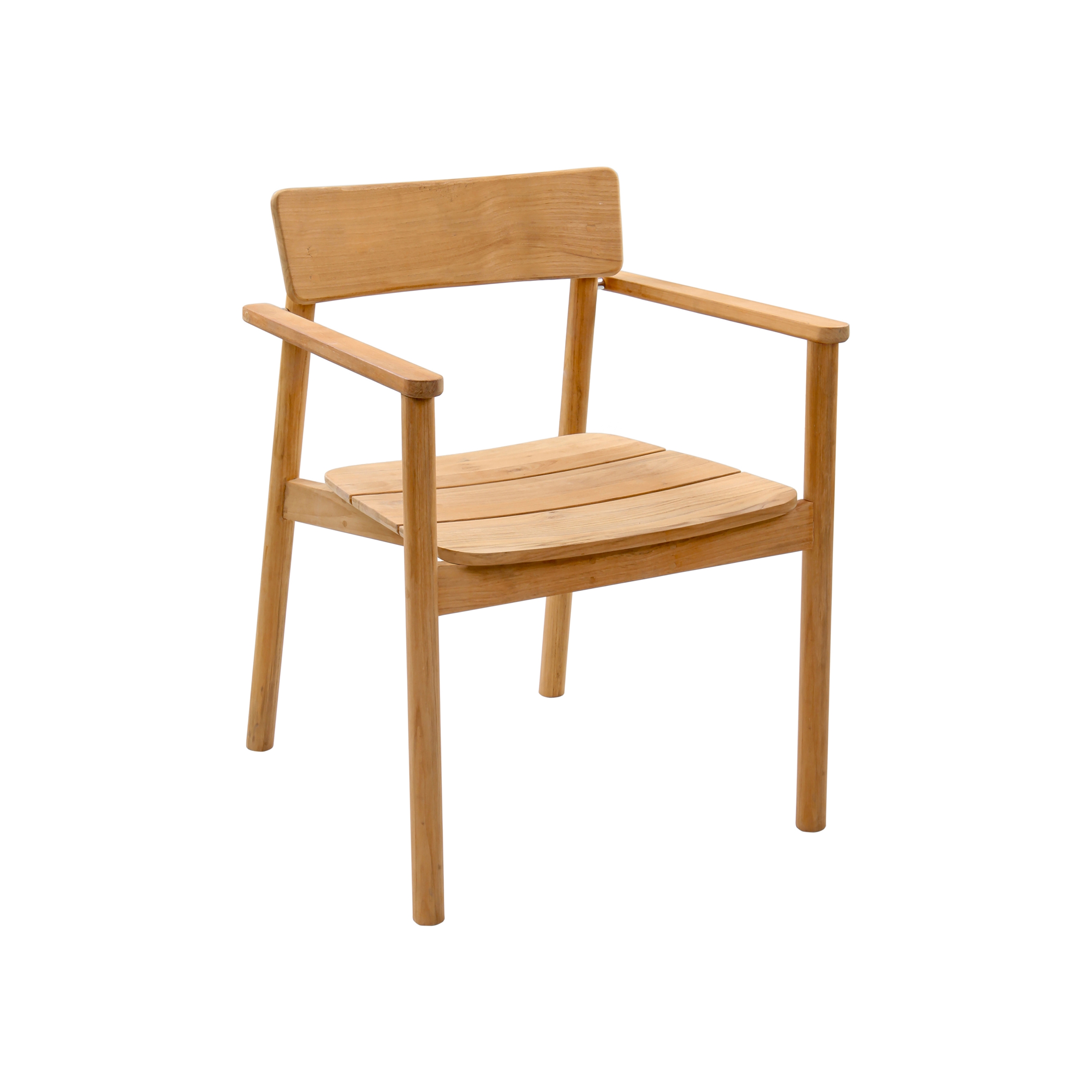 Afficher le produit Vera Slatted Teak Armchair - Natural Teak du fabricant Design Pergola