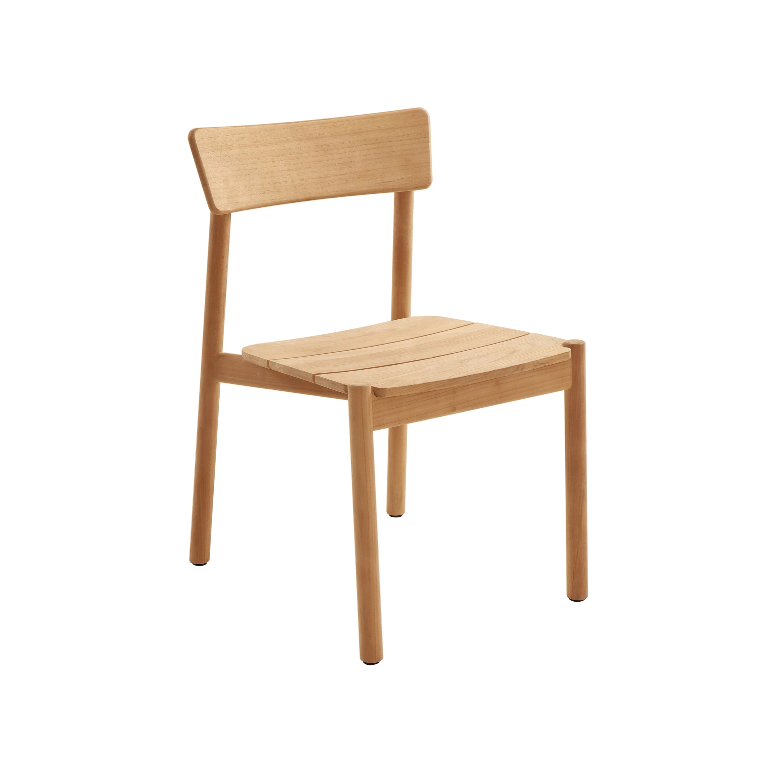 Mostrar el producto Vera Slatted Teak Chair - Natural Teak del fabricante Design Pergola