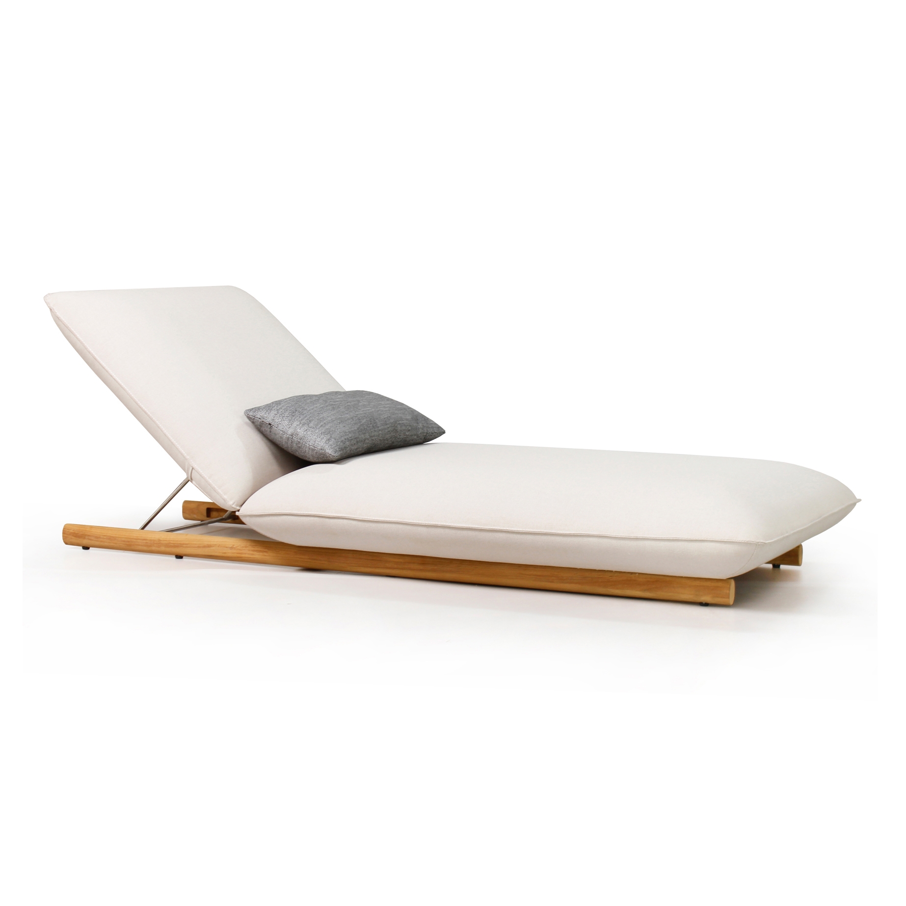 Ziggy Teak Sunlounger