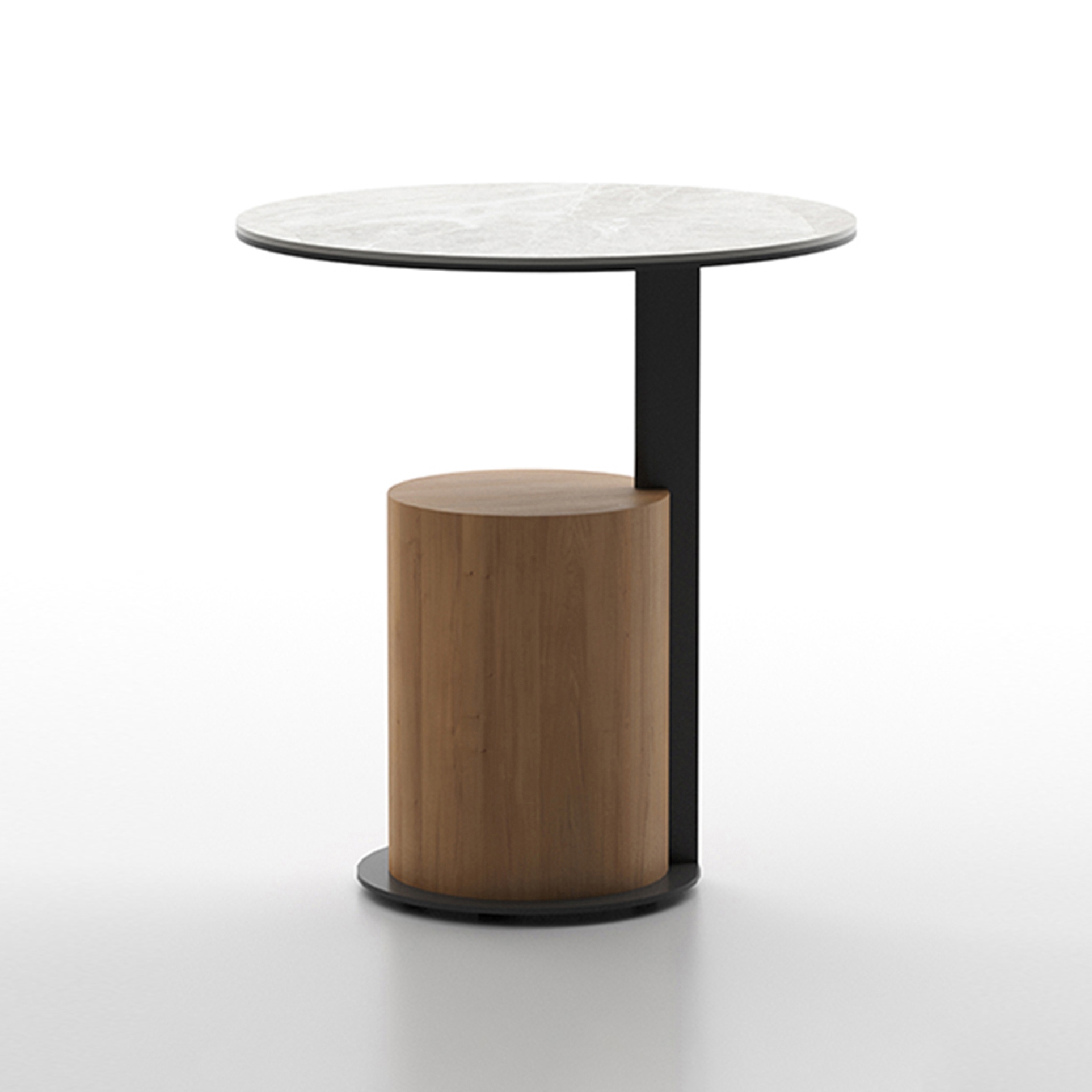 Anya High Auxiliar Round Table D48xH53cm