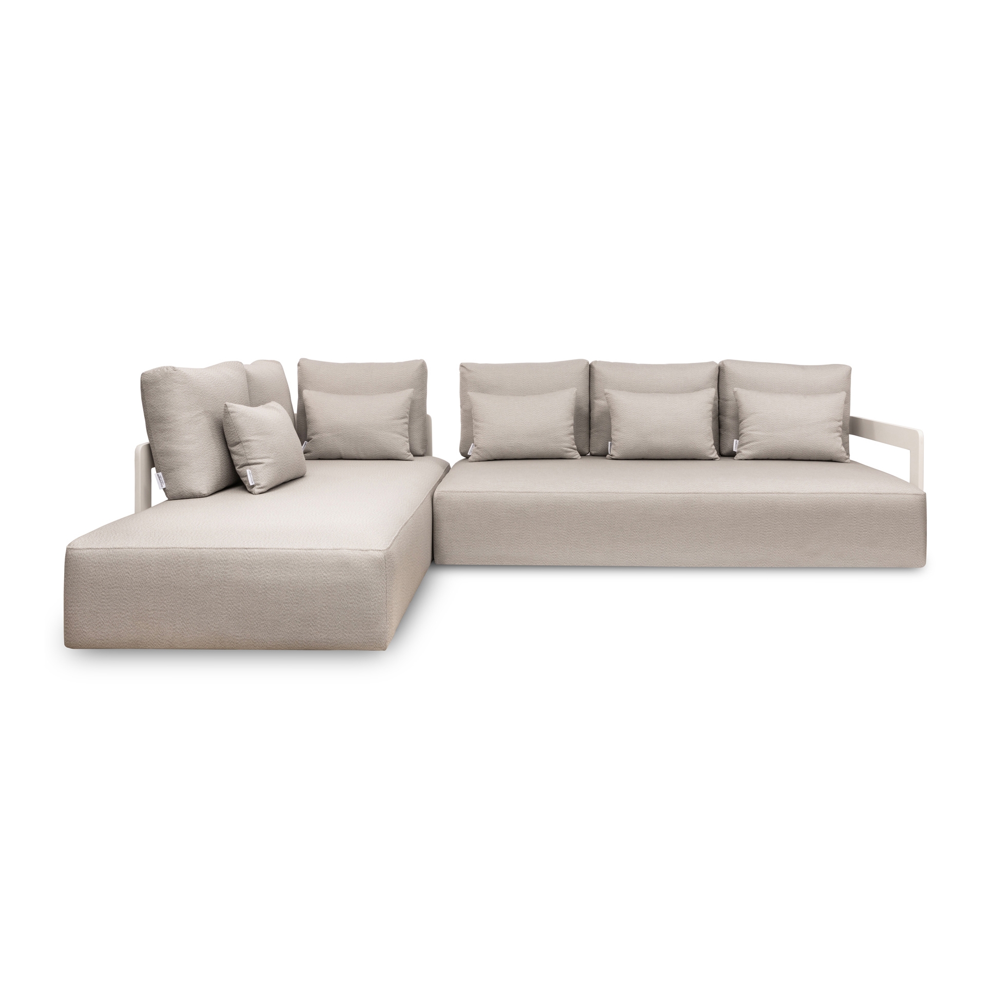 Mars ALU Corner Sofa, Right Corner