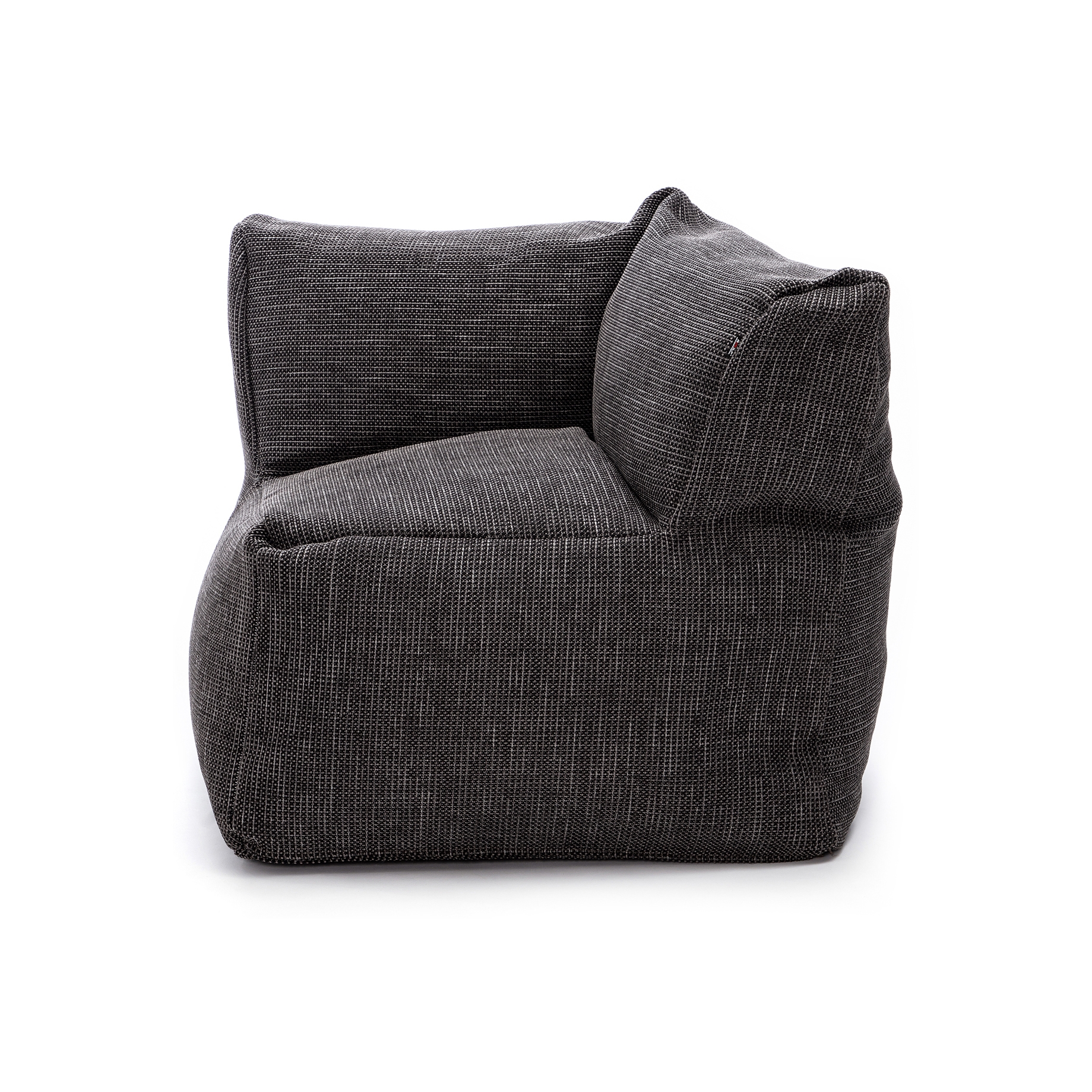 DOTTY Pouf Club Corner Extra Large Anthraciet
