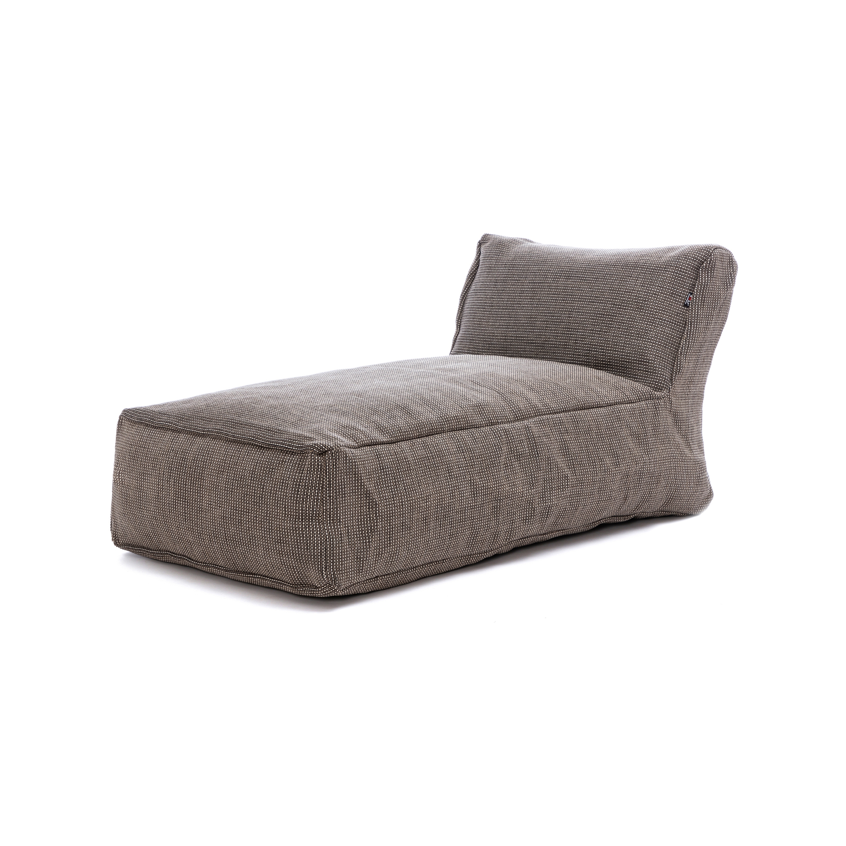 DOTTY Pouf Long Chair Gris