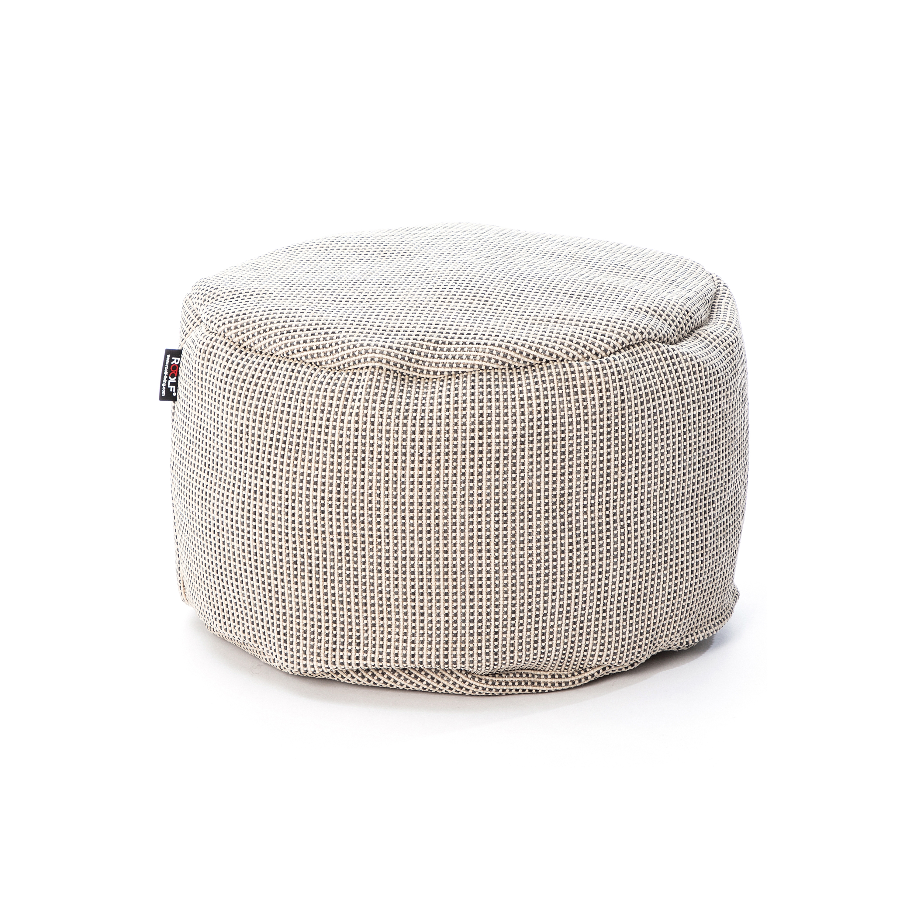 Vertoon produk DOTTY Round Pouf Ø 50 Cm Beige van vervaardiger Roolf Outdoor Living