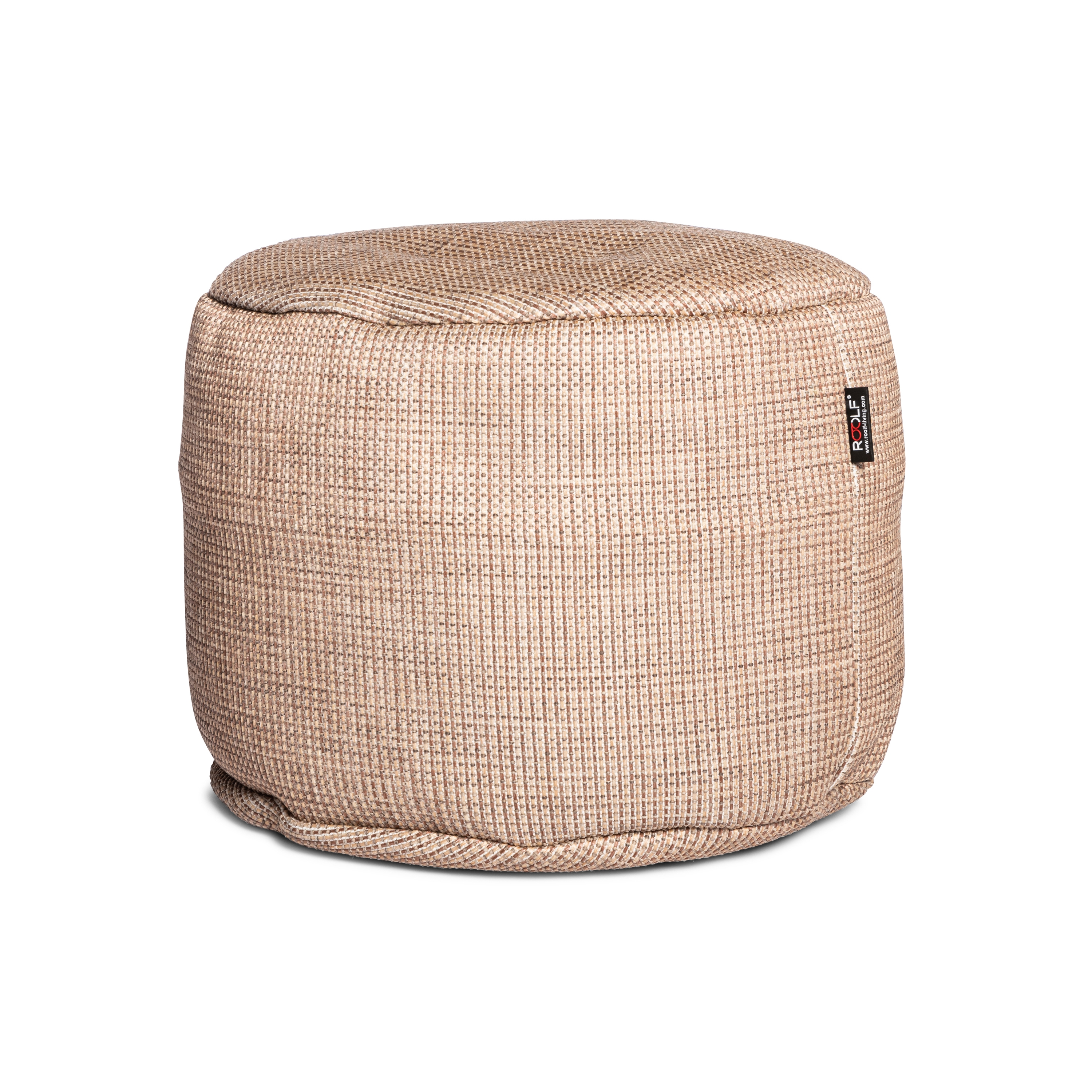 DOTTY Round Pouf Ø 50 Cm Gold