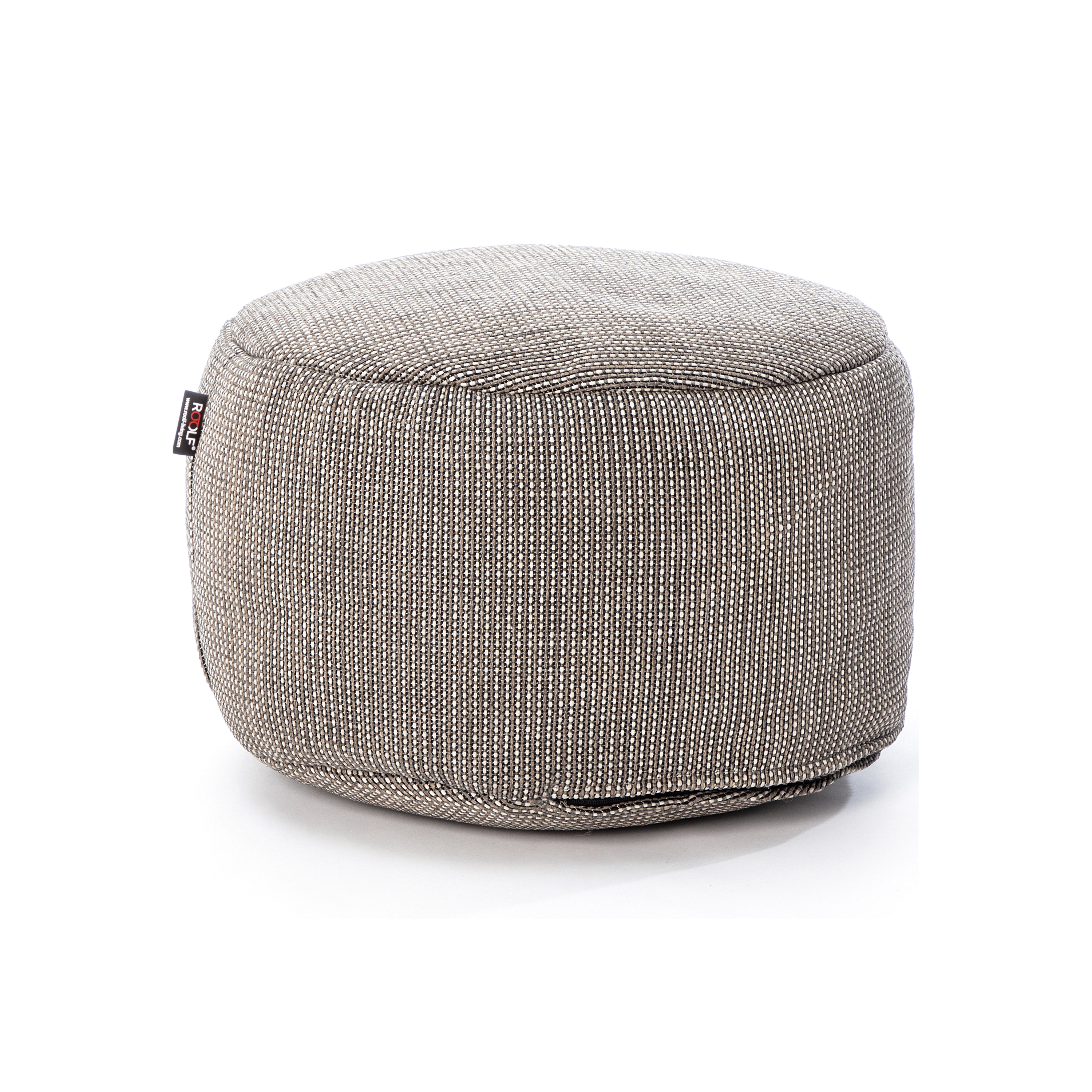 Mostra il prodotto DOTTY Round Pouf Ø 50 Cm Grey del produttore Roolf Outdoor Living