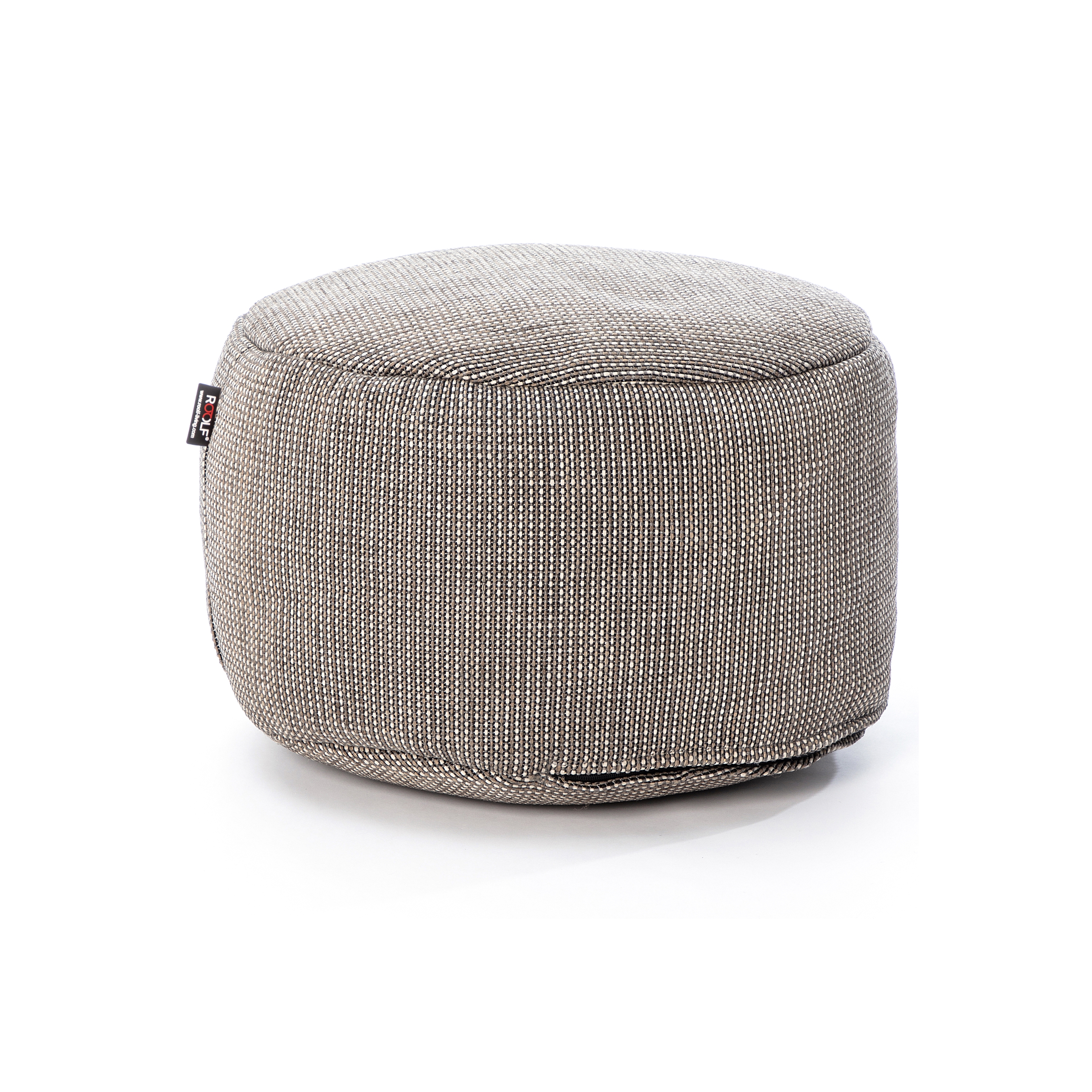 DOTTY Round Puff Ø 70 cm Grau