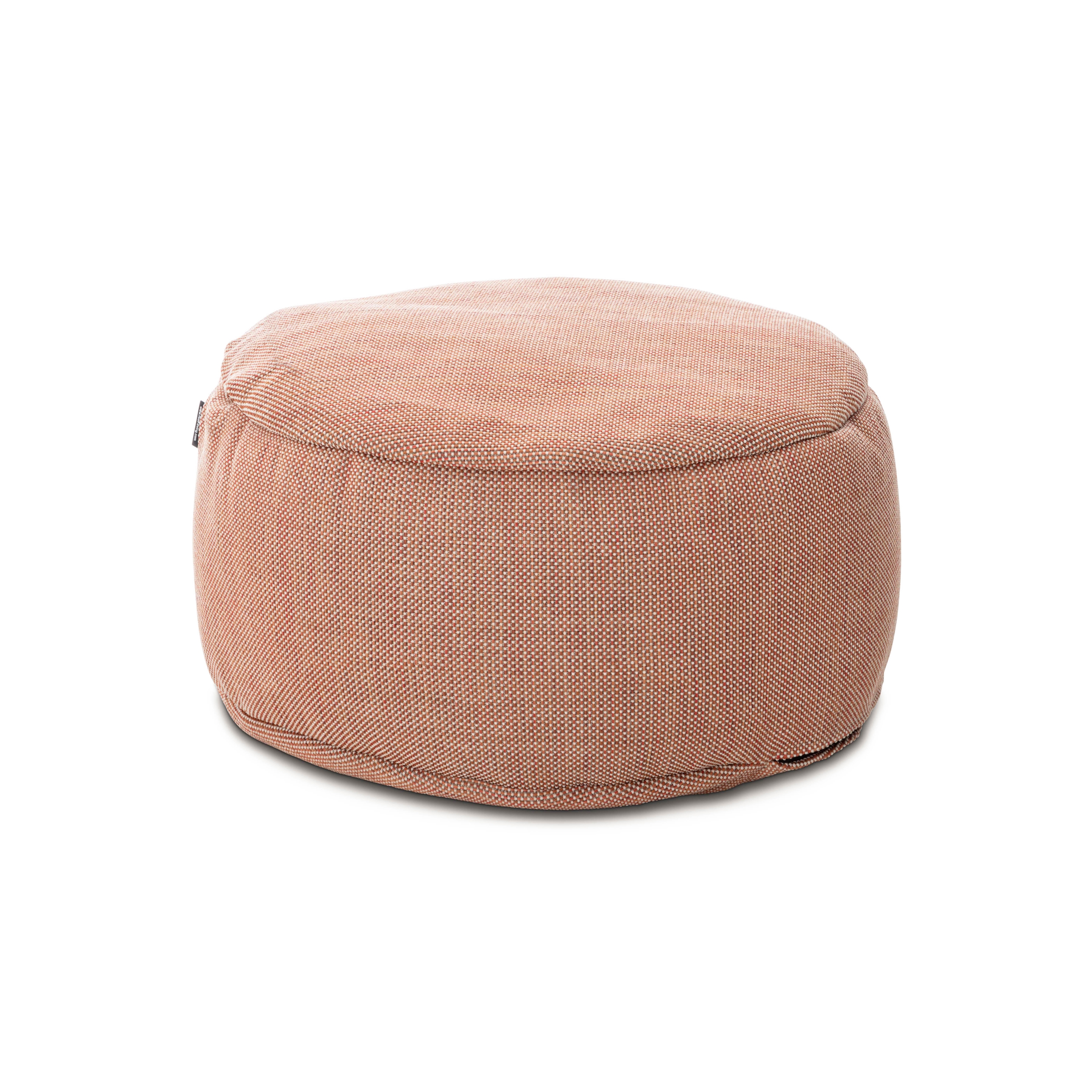 DOTTY Round Puff Ø 70 cm Terracotta