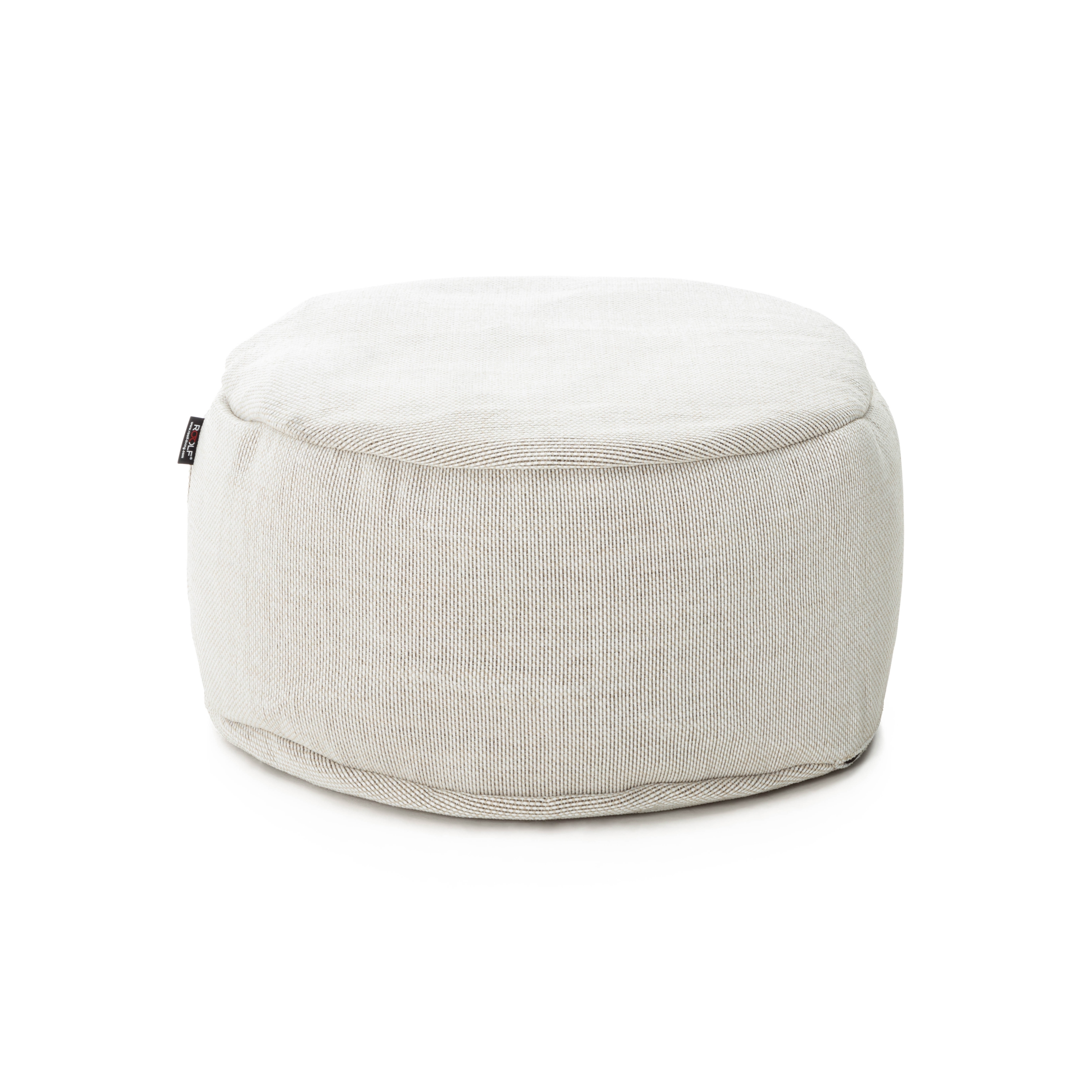Afficher le produit Dotty Round Pouf Ø 70 Cm White du fabricant Roolf Outdoor Living