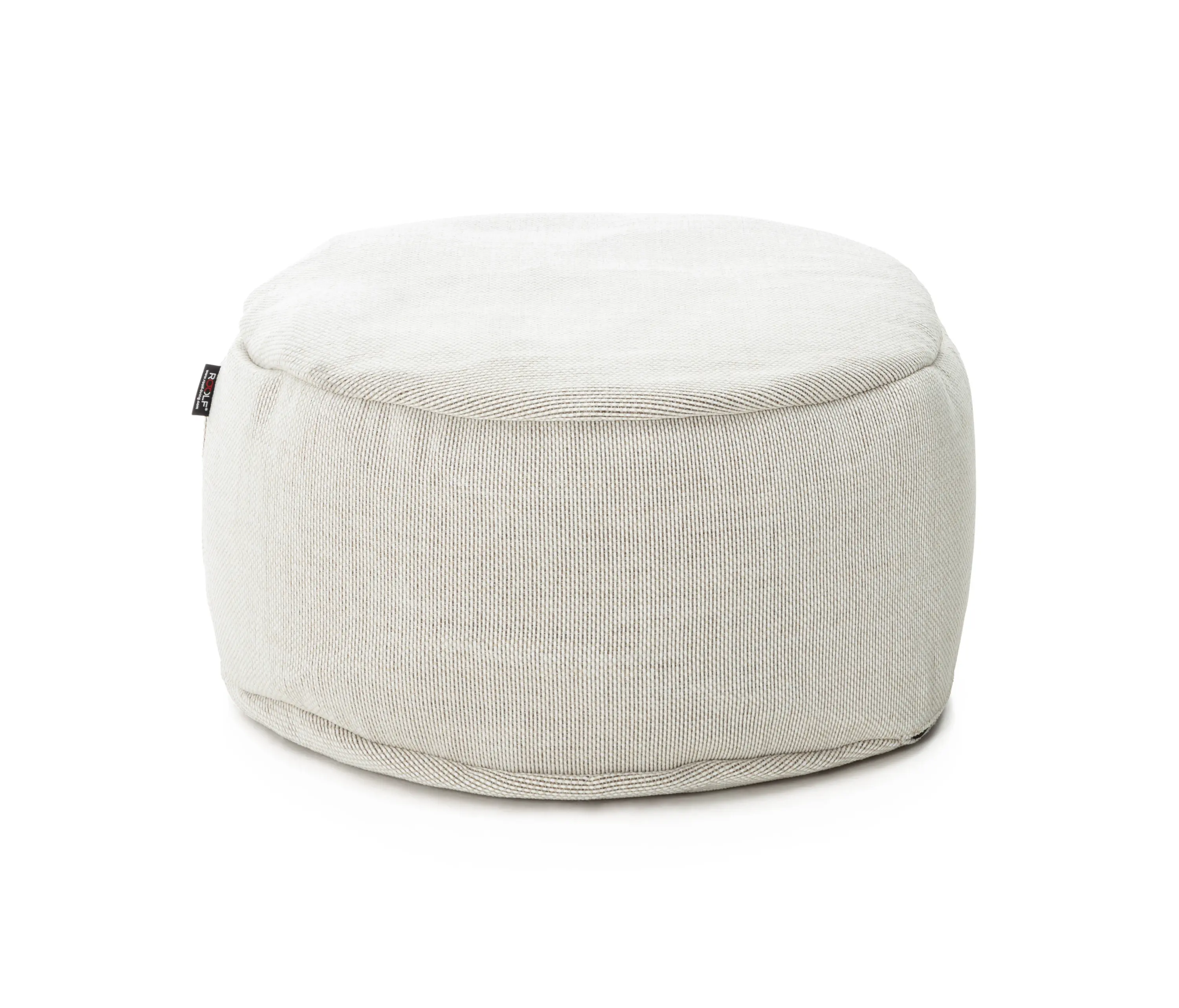 Roolf Outdoor Living - DOTTY Round Puff Ø 70 cm Weiß