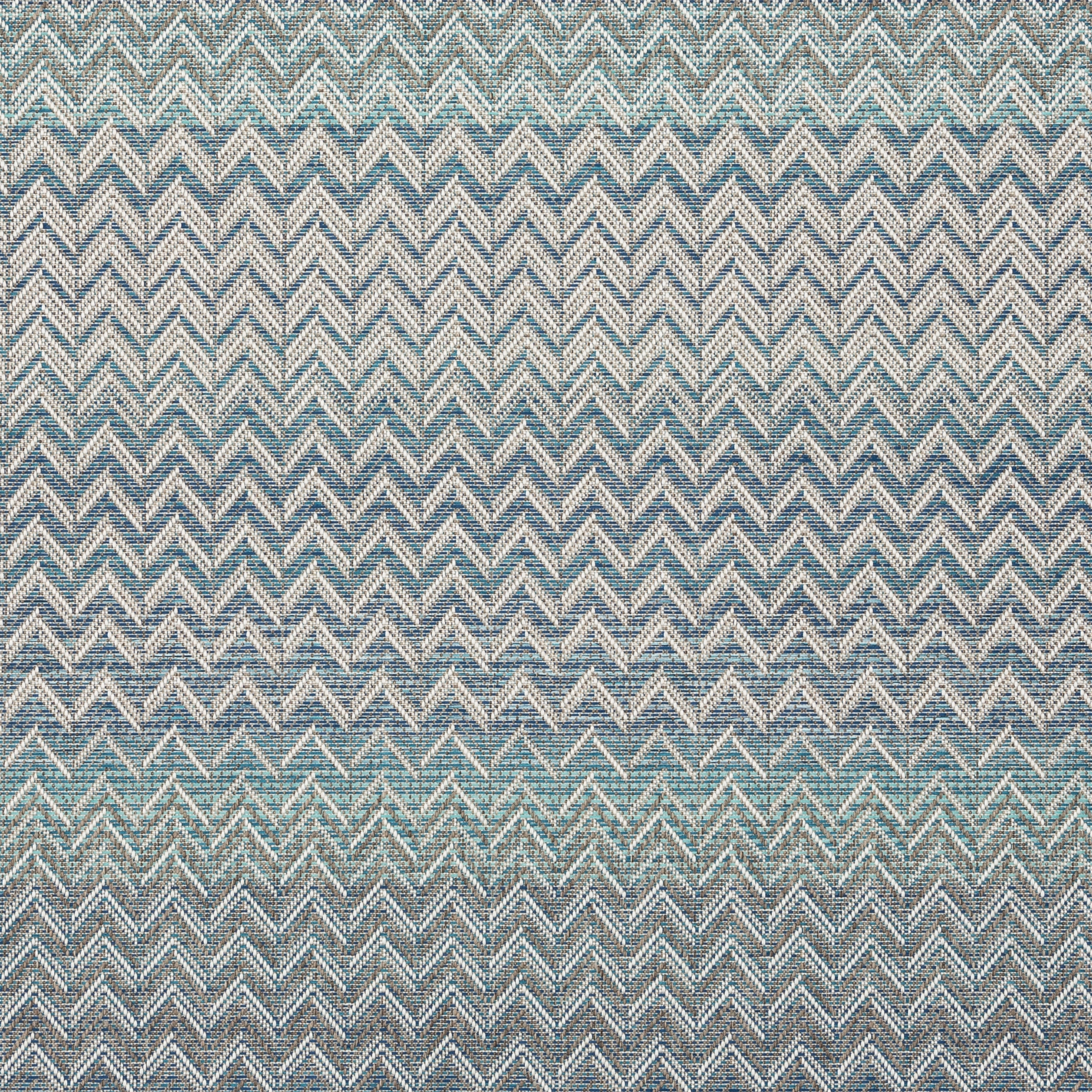 Mostra il prodotto Tappeto per esterni Ziggy Blu/Beige Rotondo del produttore Roolf Outdoor Living