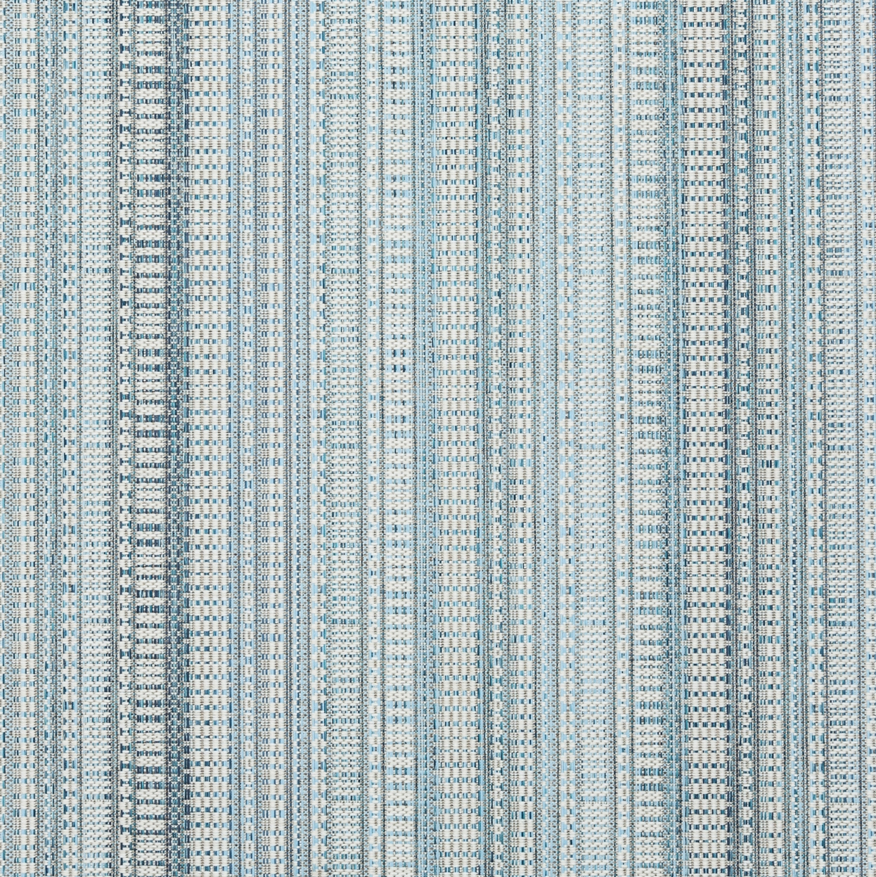 Zulu Outdoor Carpet Blue Round