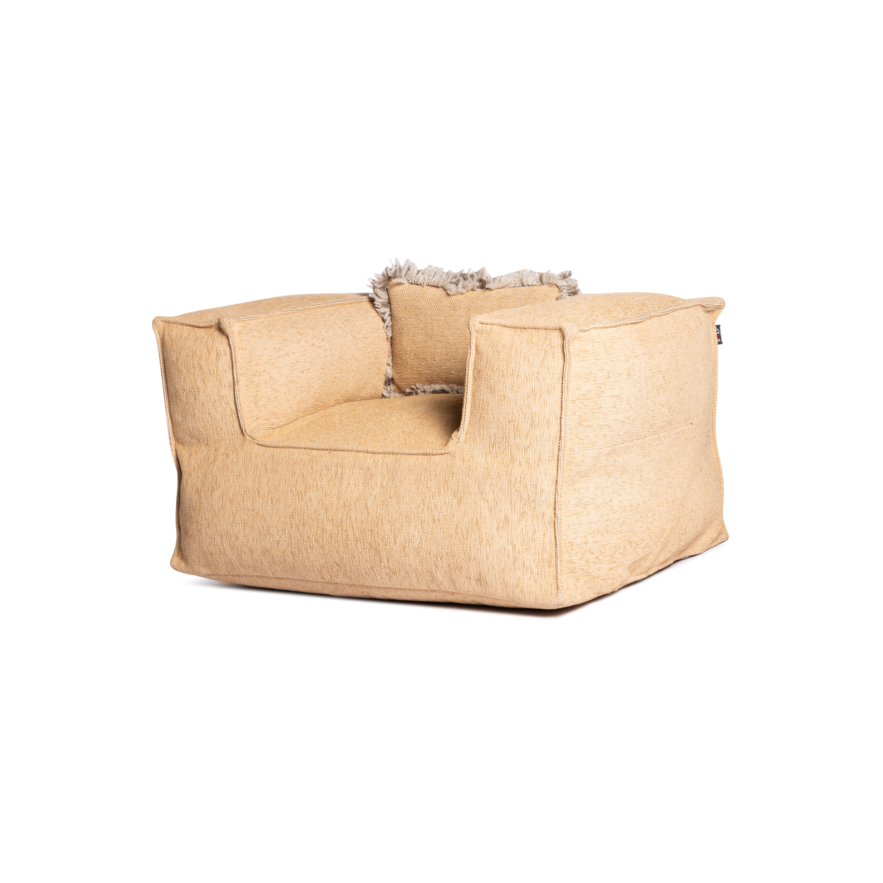 Silky Club Seat Pouf Gold