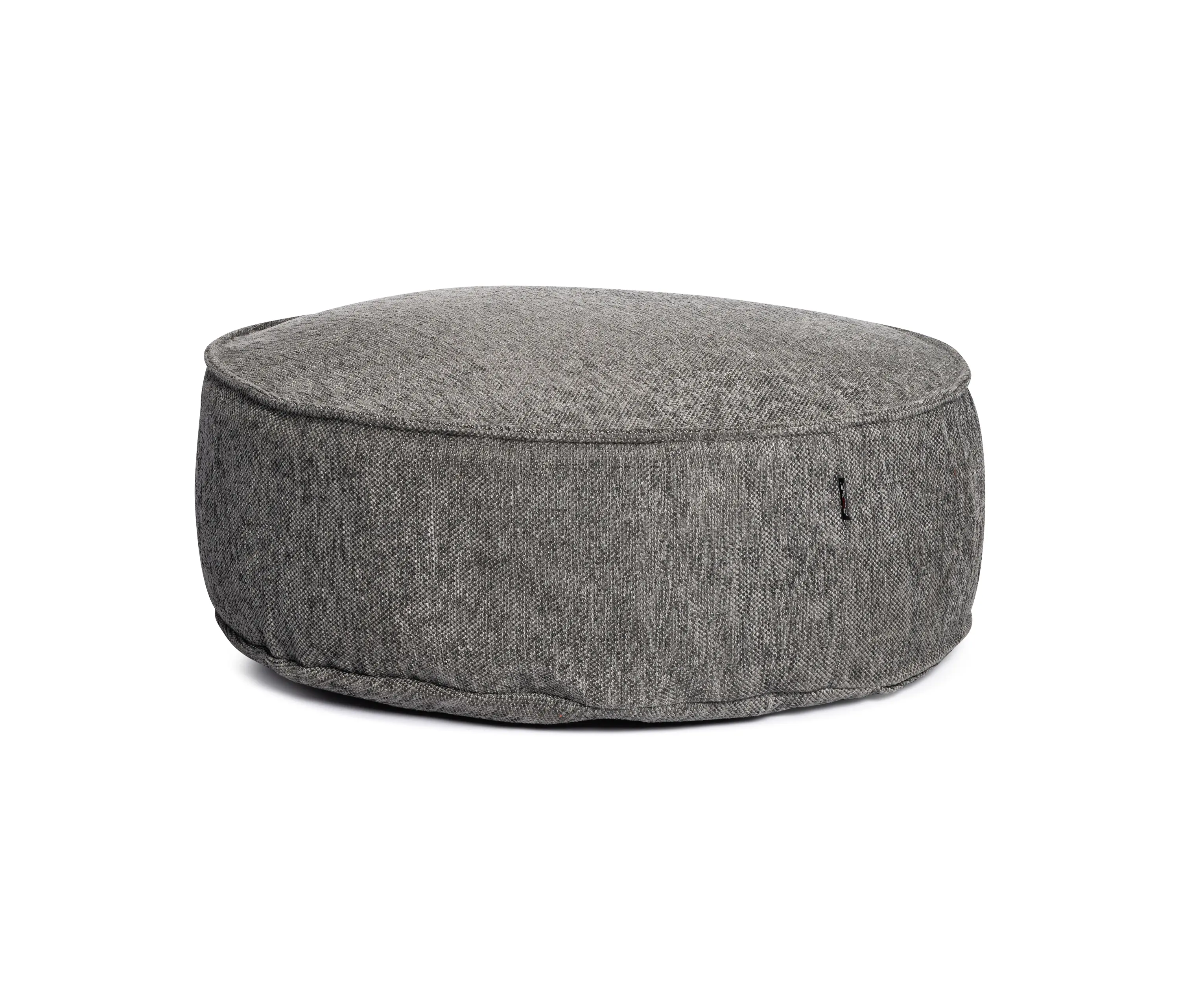 Roolf Outdoor Living - Silky Round Pouf Anthracite