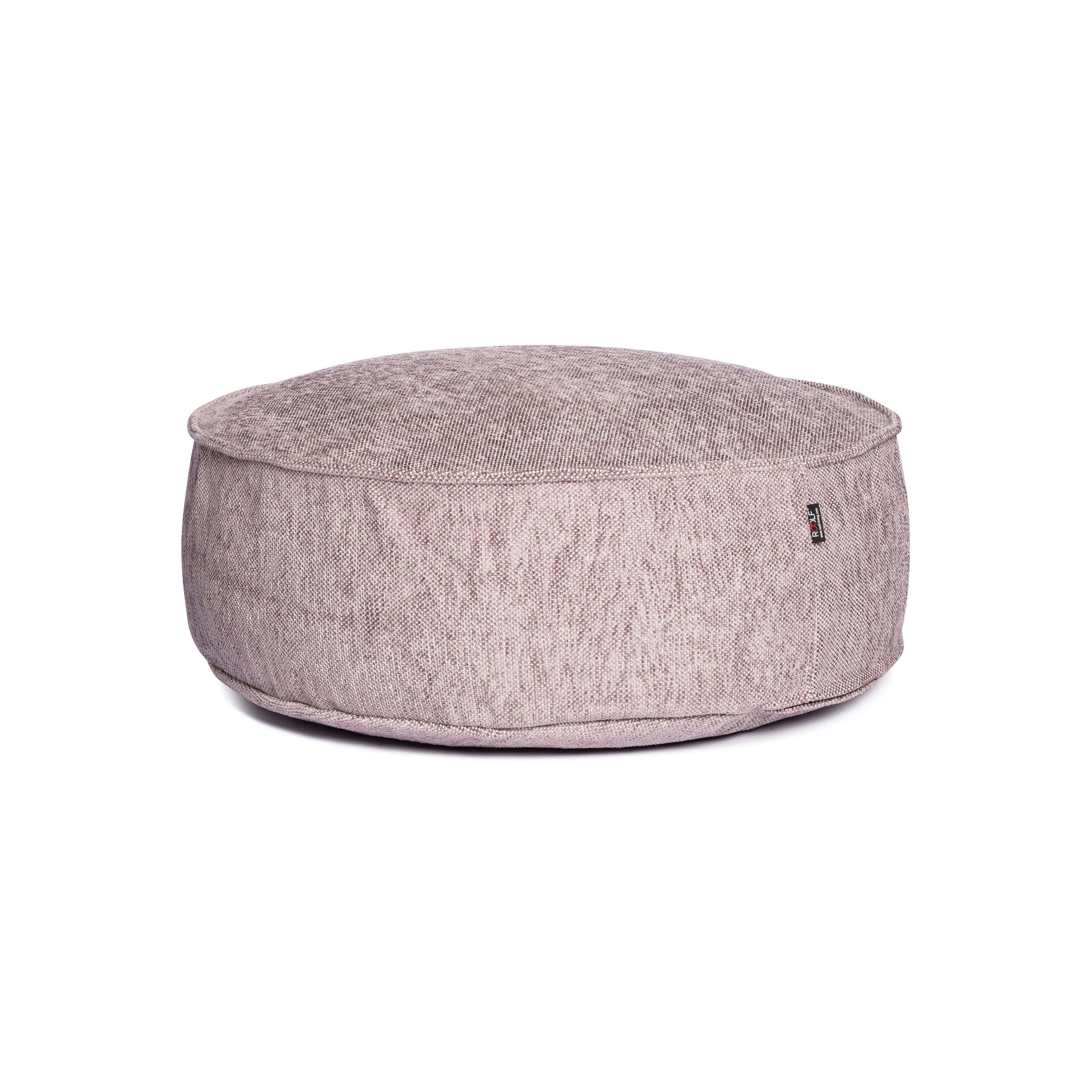 Mostrar el producto Silky Round Pouf Lilac del fabricante Roolf Outdoor Living