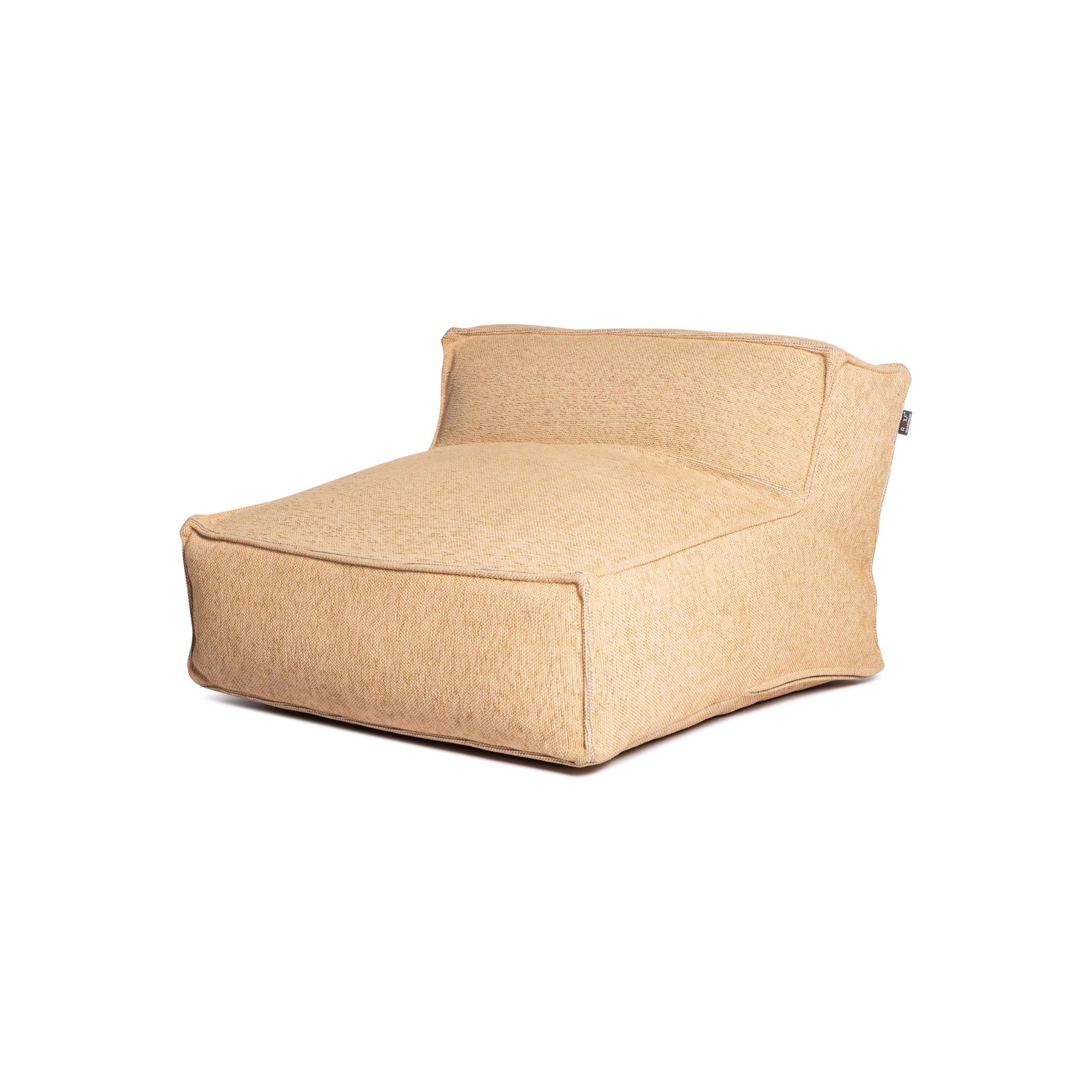 Silky Single Seat Pouf Gold