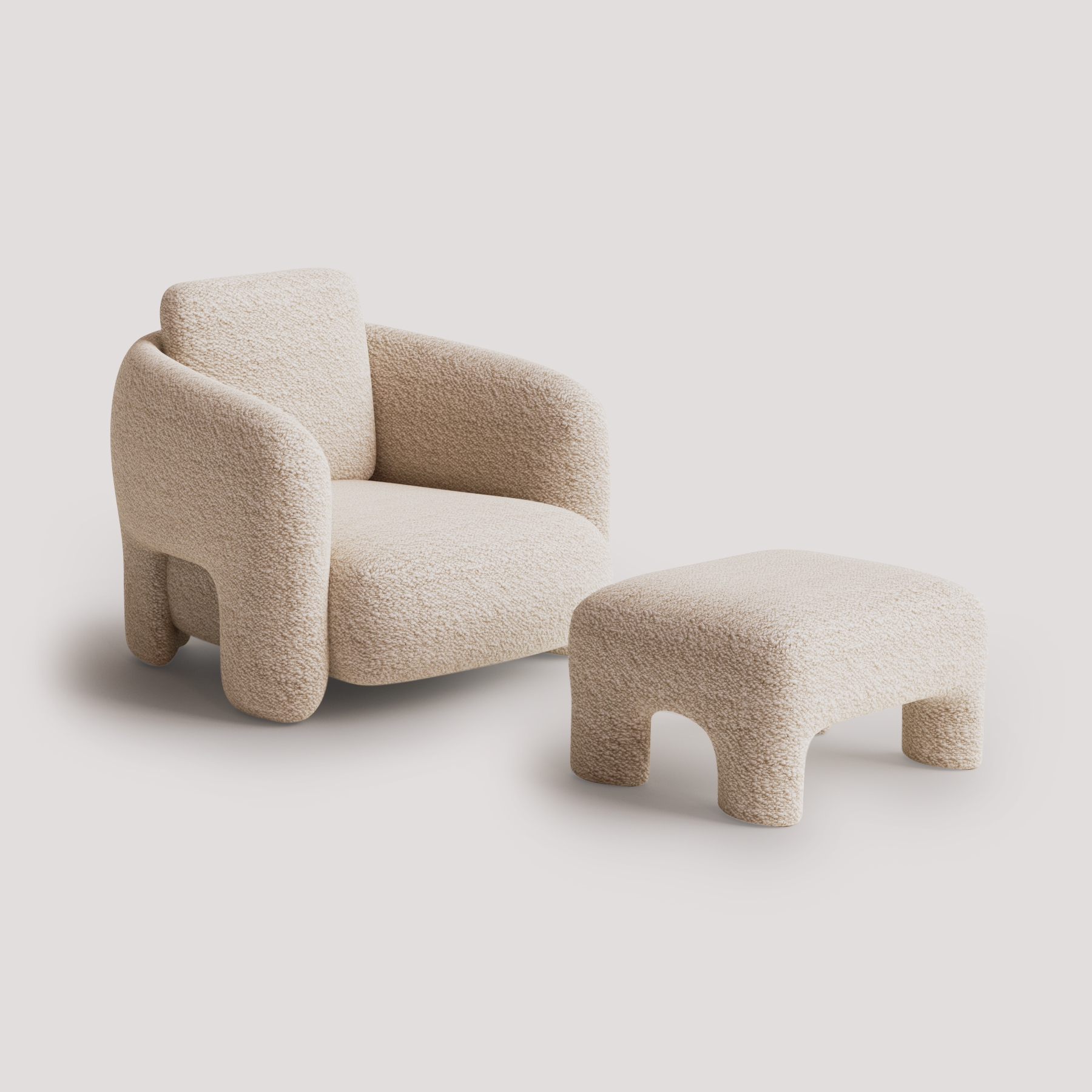 Display product Bold Ottoman from manufacturer Mohdern