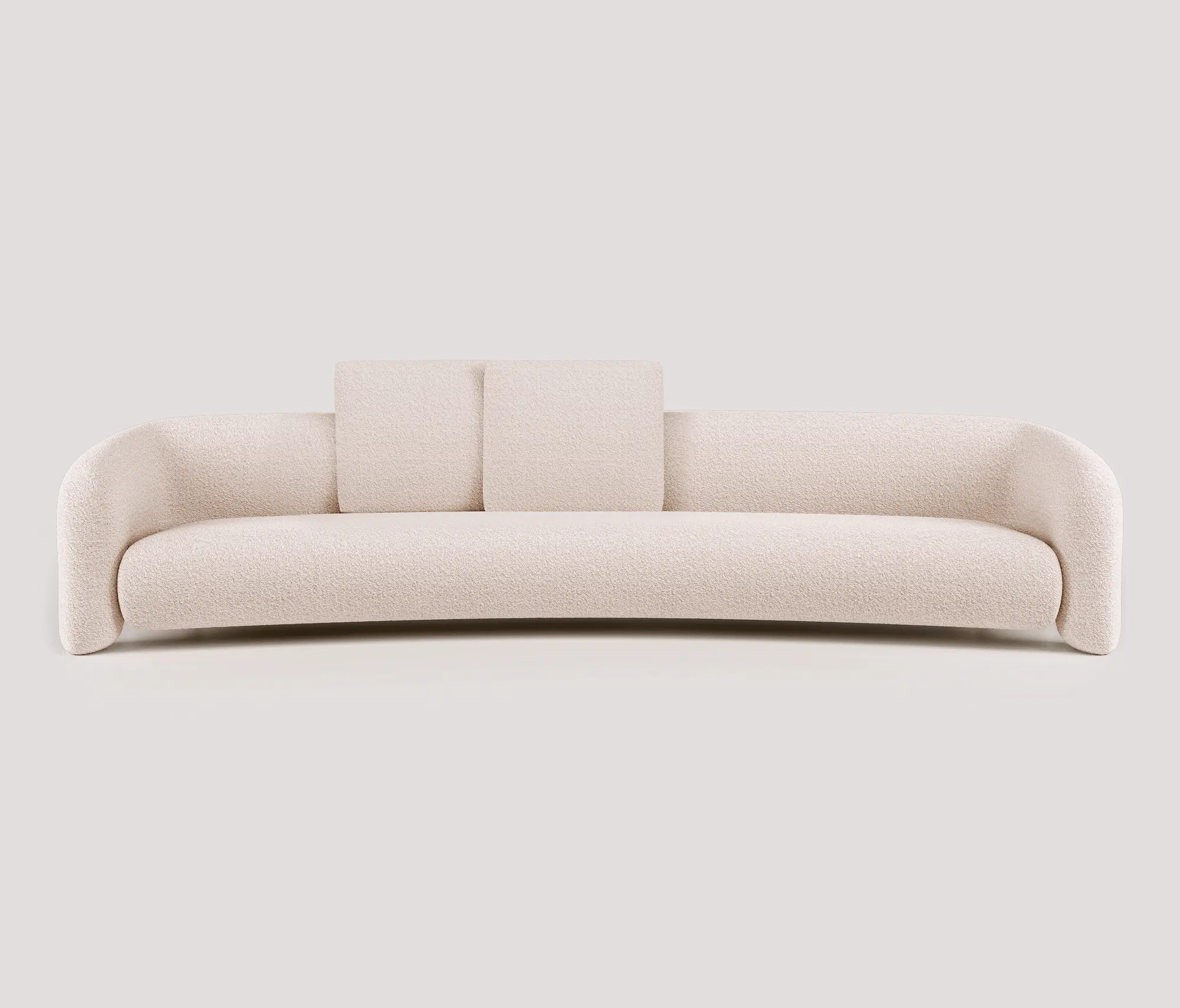 Mohdern - Bold Sofa Curved Open Arms