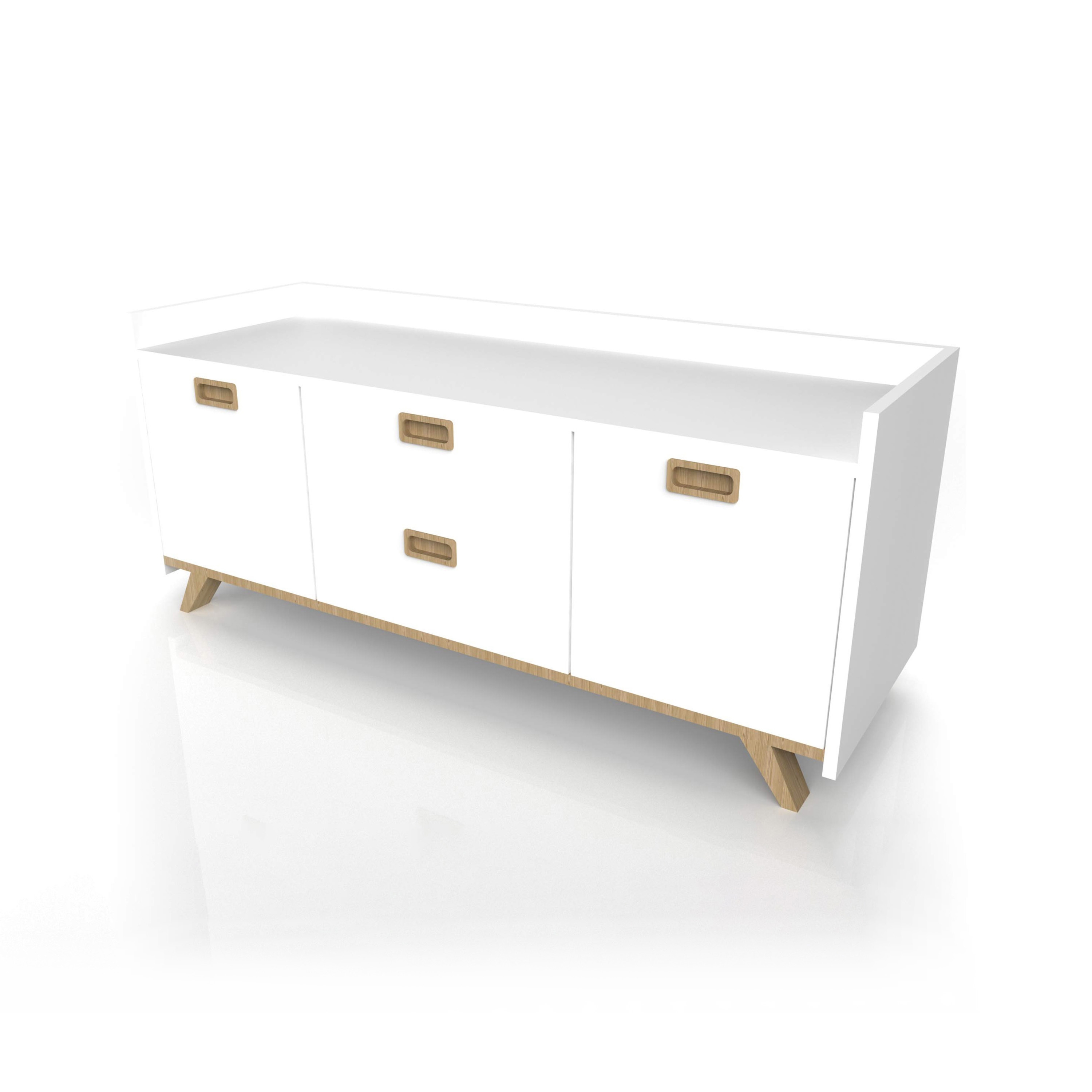 Display product Aranea Sideboard with drawers and cabinets from manufacturer Menexes