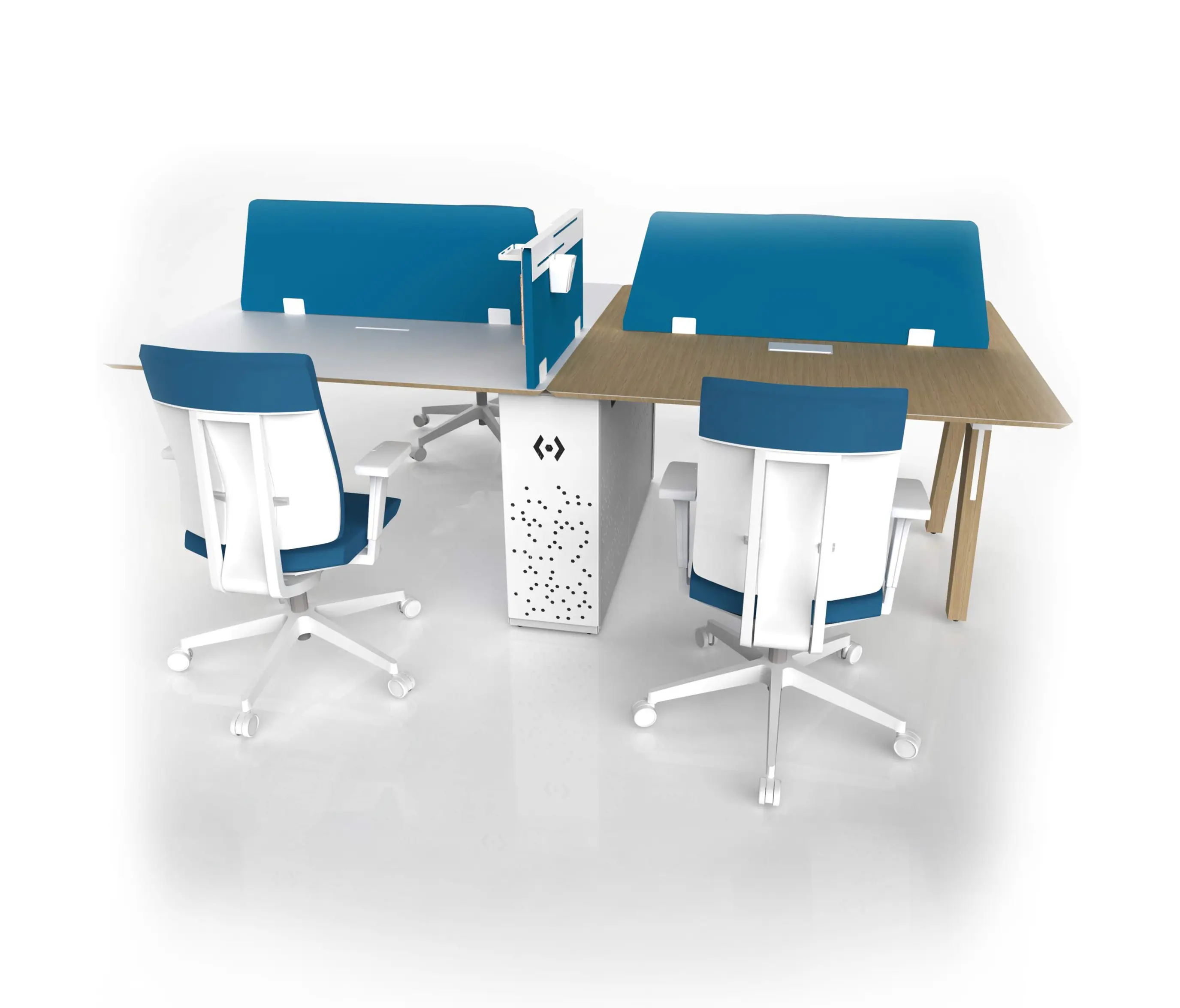 Menexes - Aranea 4 People Work Station