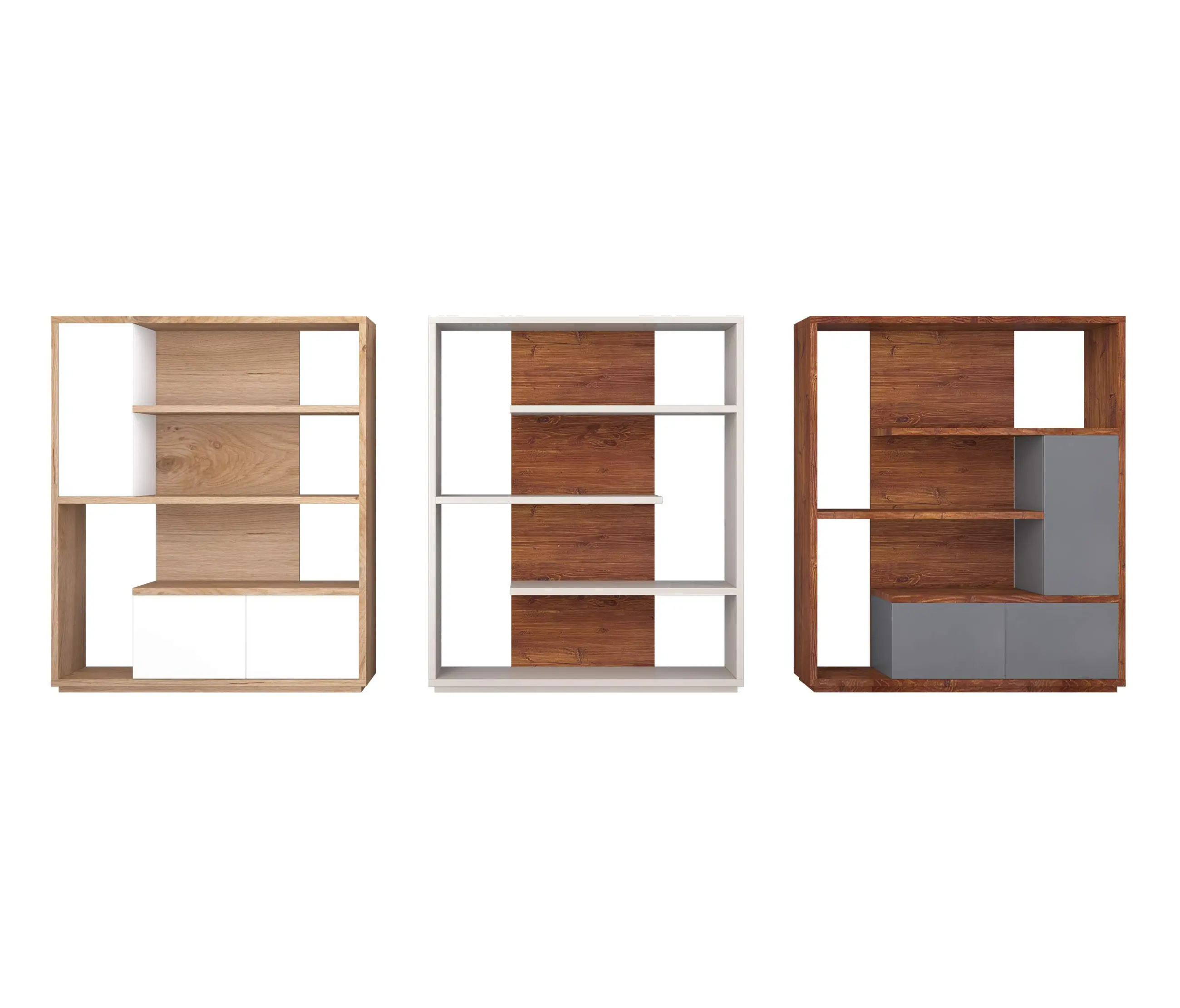 Menexes - Ralf Bookcase with shelves