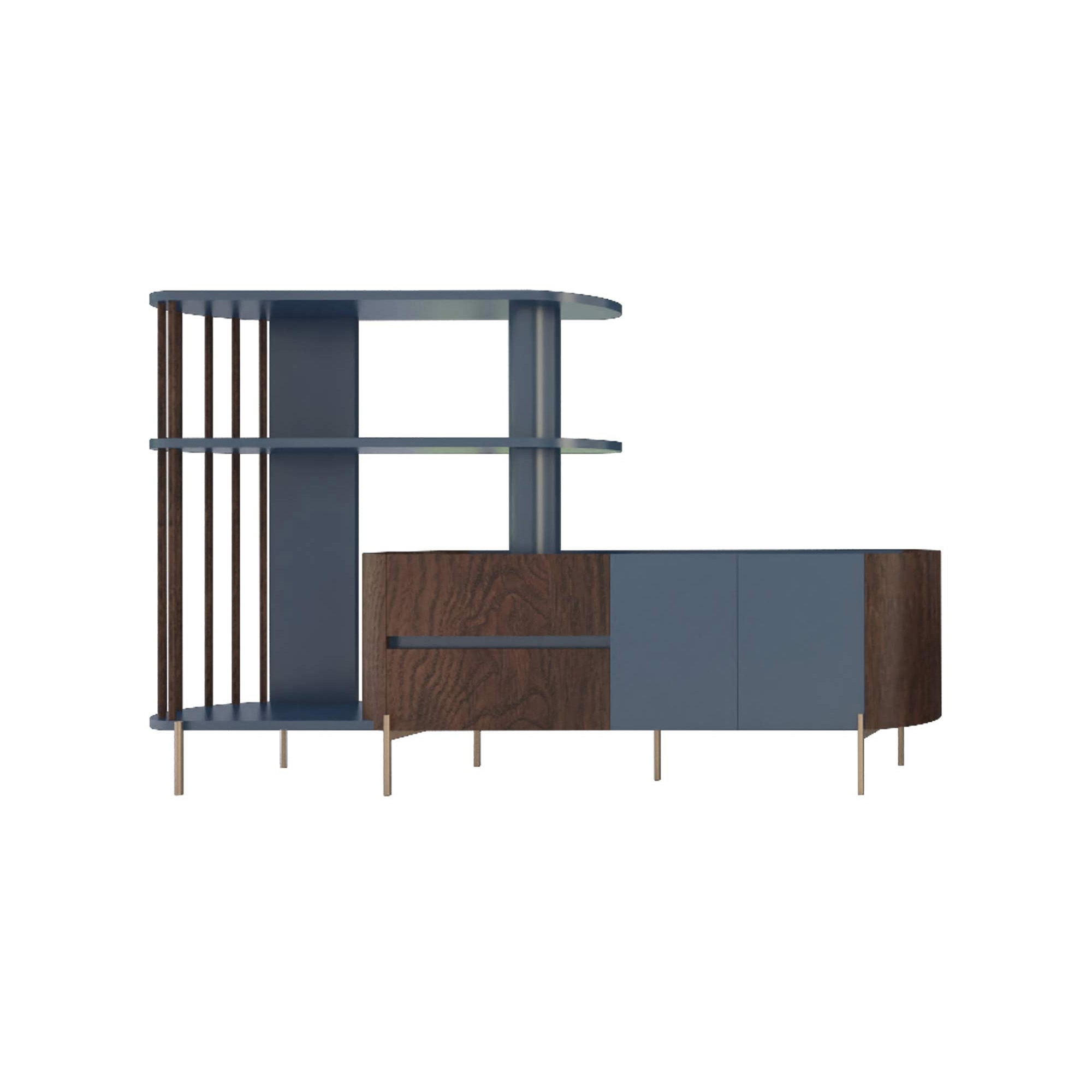 Display product Wind Bookcase Combo from manufacturer Menexes