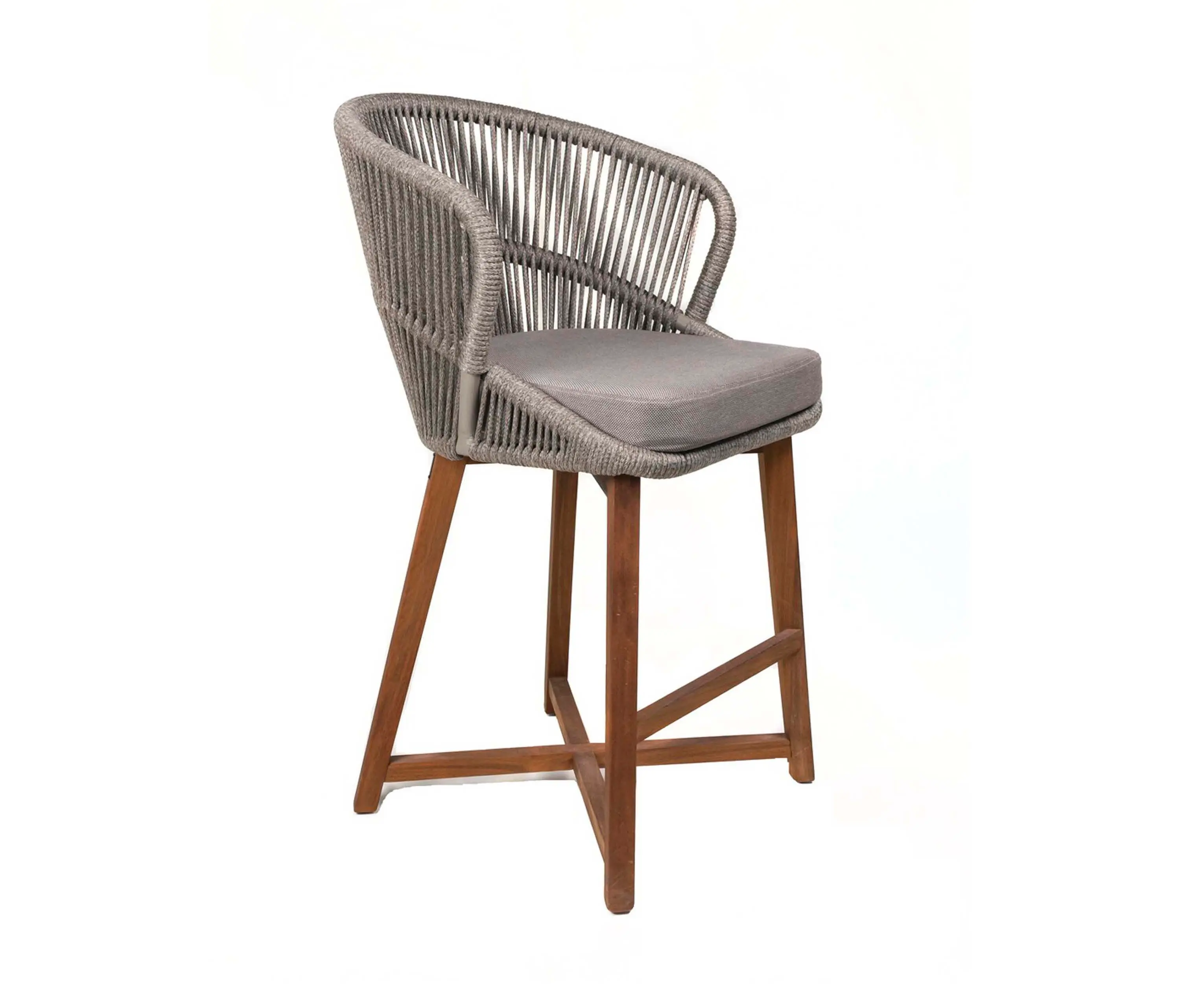 Domolux - Nabi High Back Iroko - Stool