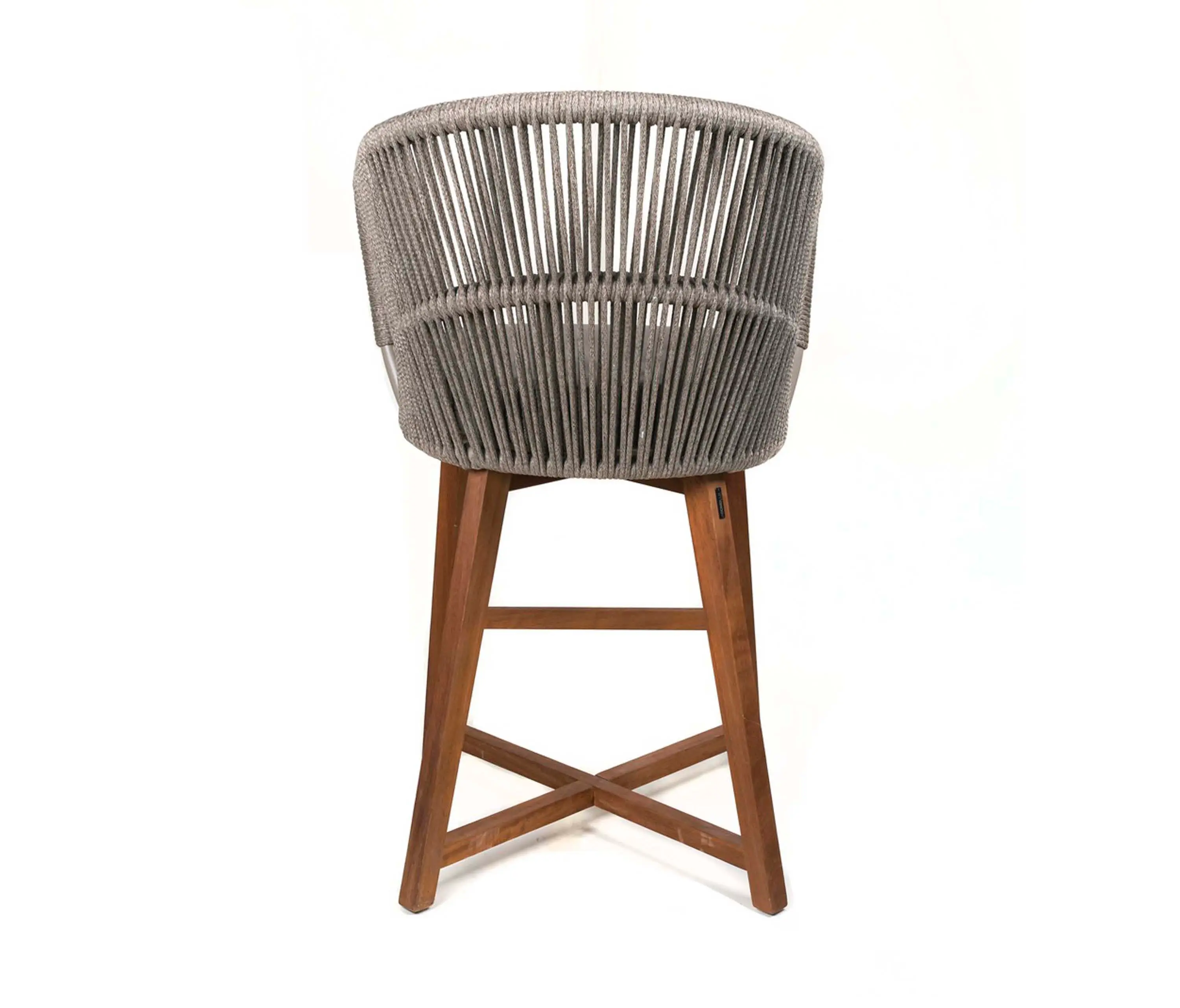 Domolux - Nabi High Back Iroko - Stool