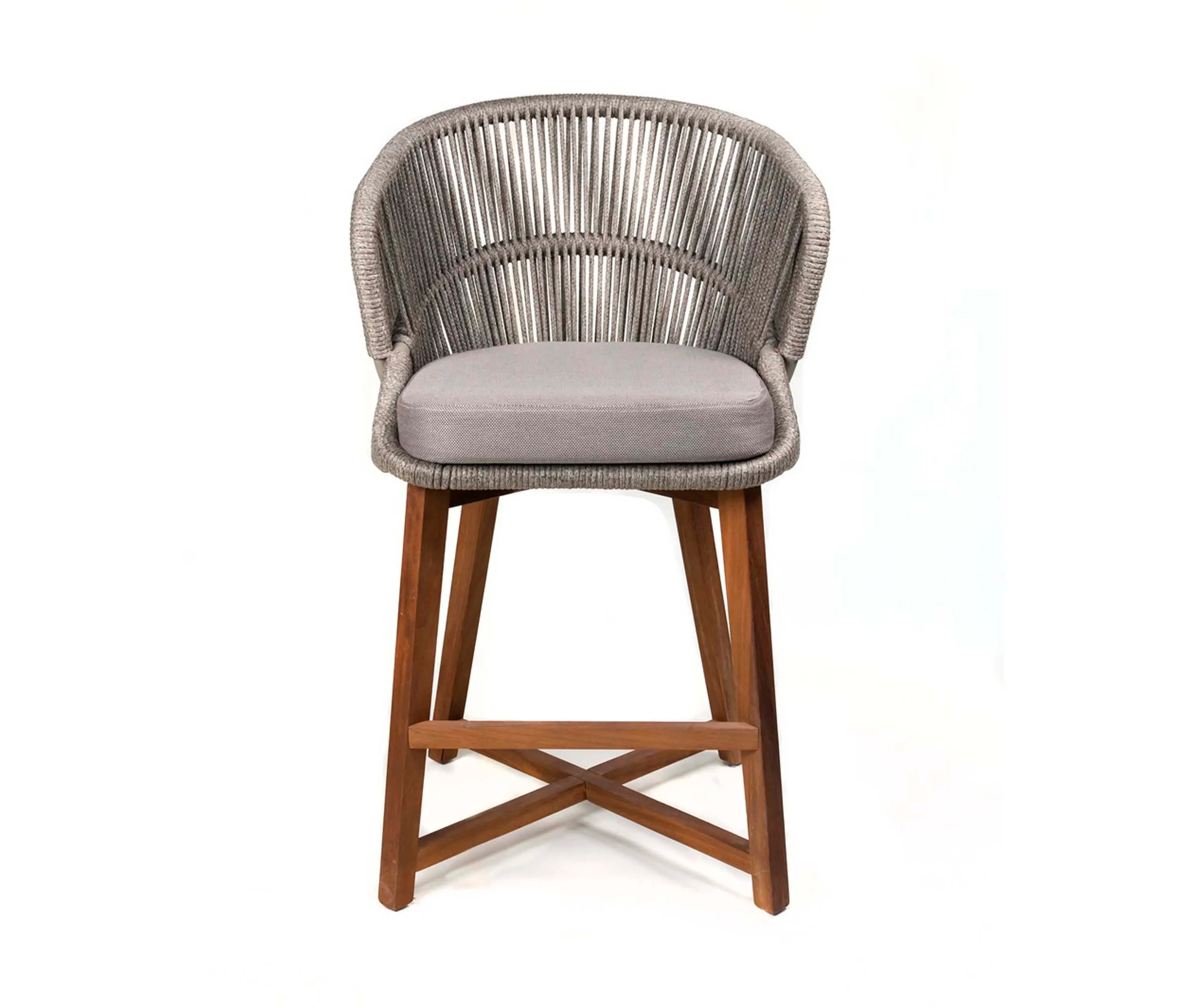 Domolux - Nabi High Back Iroko - Stool