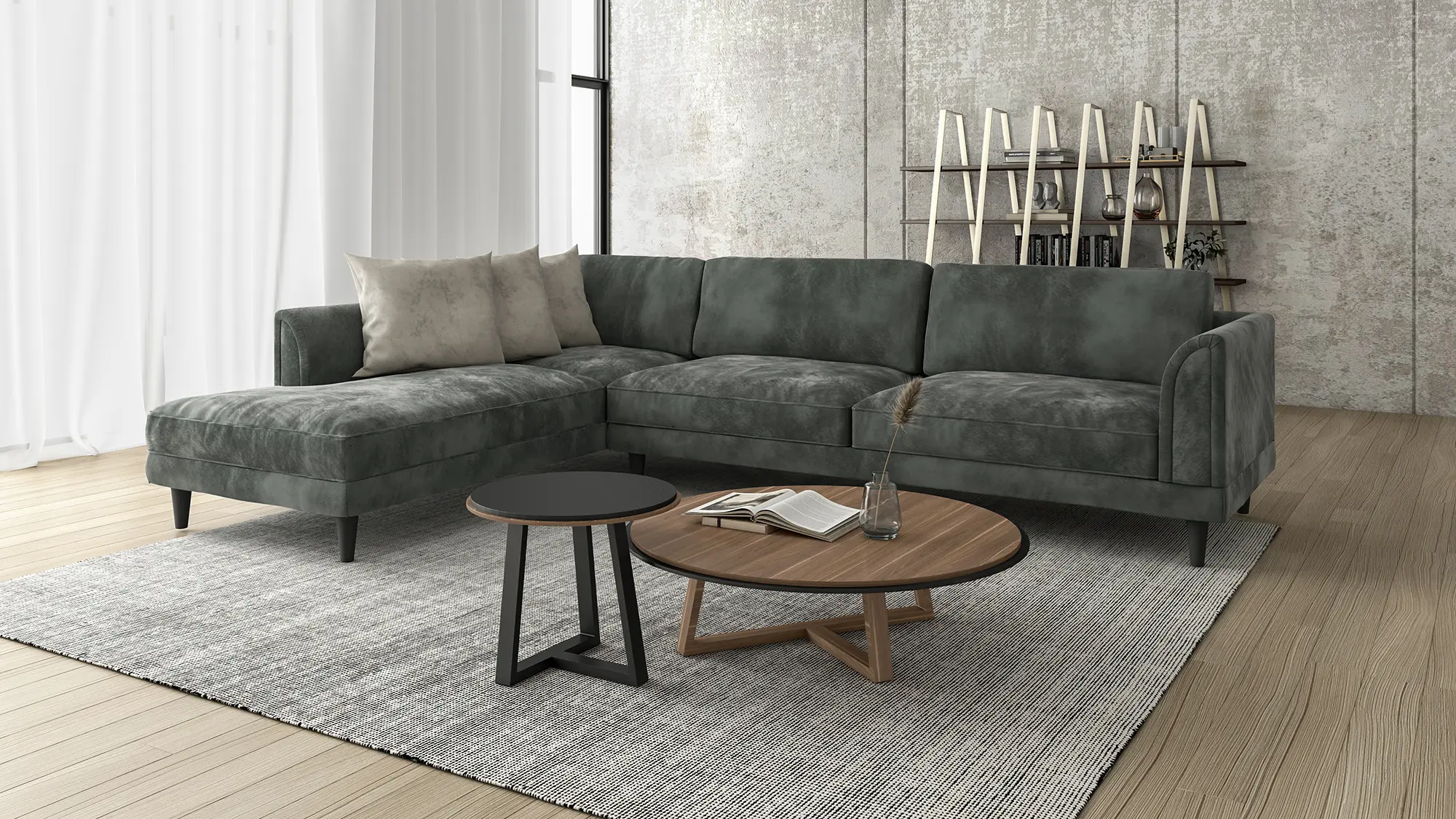 PROTEAS - Hug | Corner composition sofa