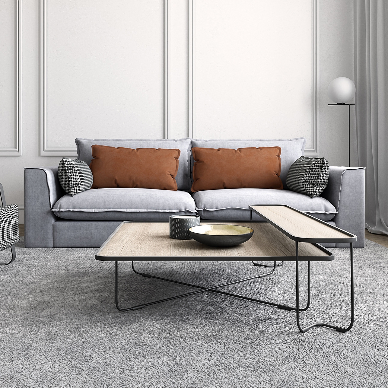 Mostra il prodotto Lazy | 2 seater sofa del produttore PROTEAS