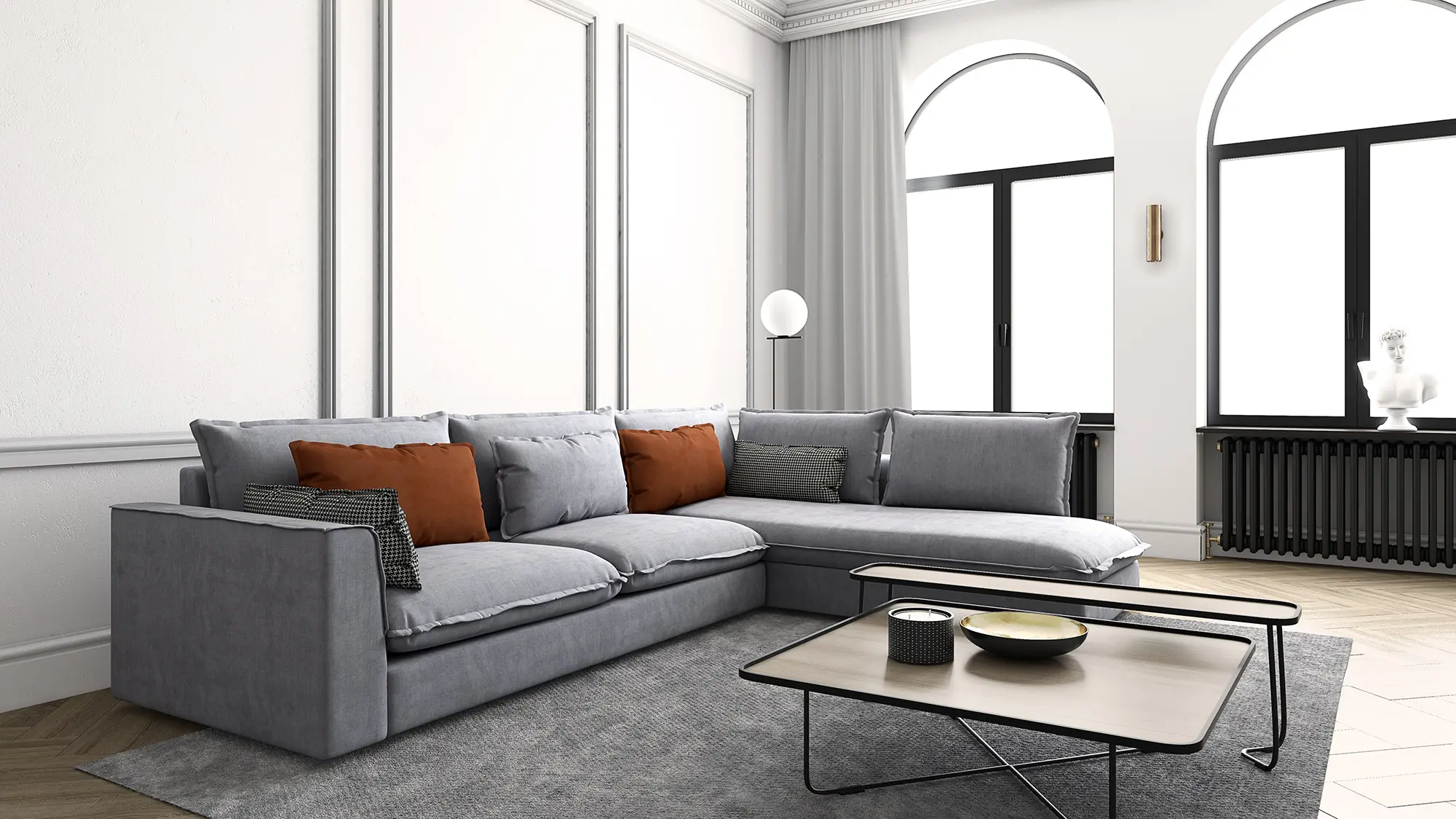 PROTEAS - Lazy | Corner composition sofa