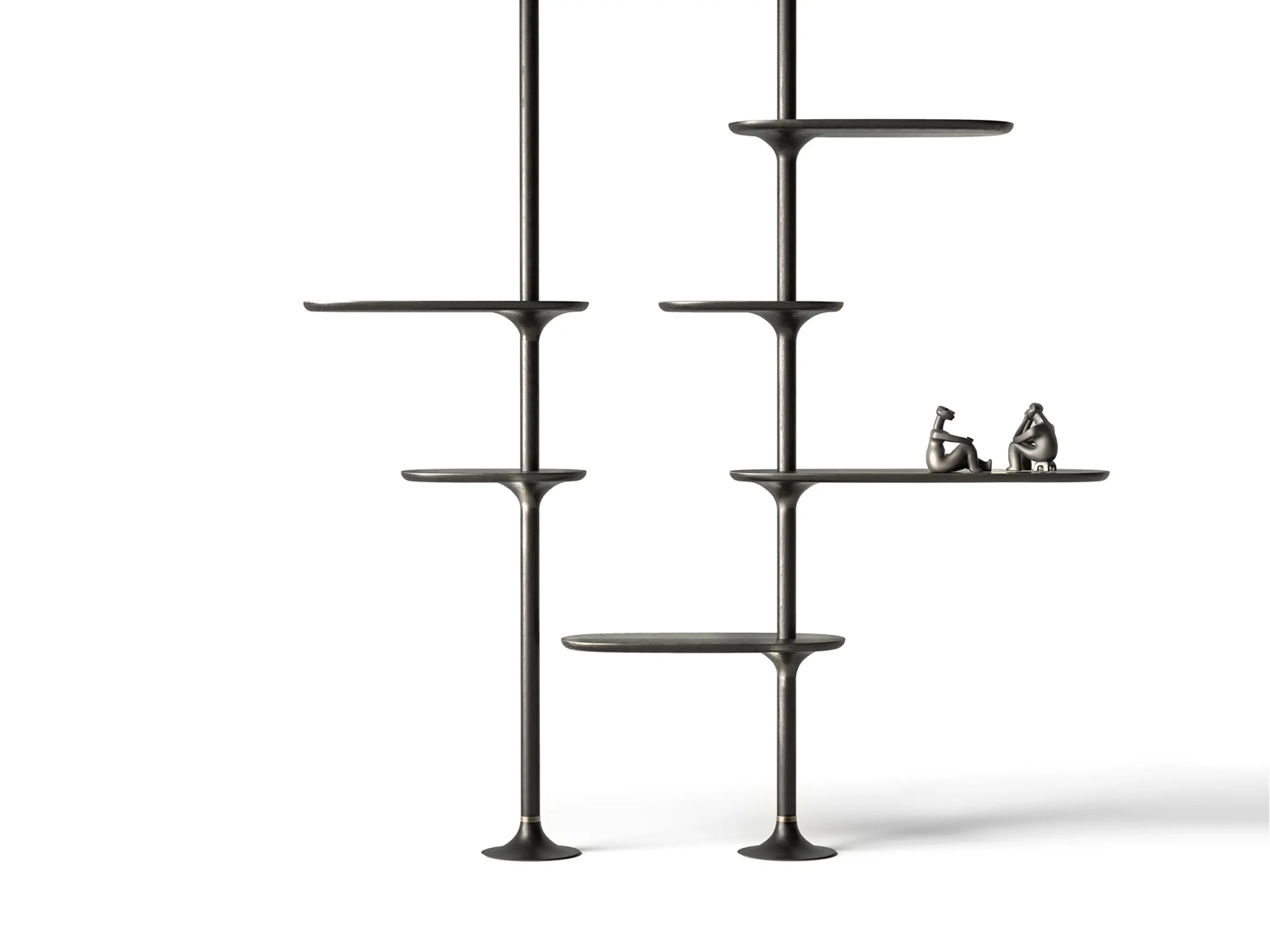Mozea - FLOW | Modular wooden bookcase