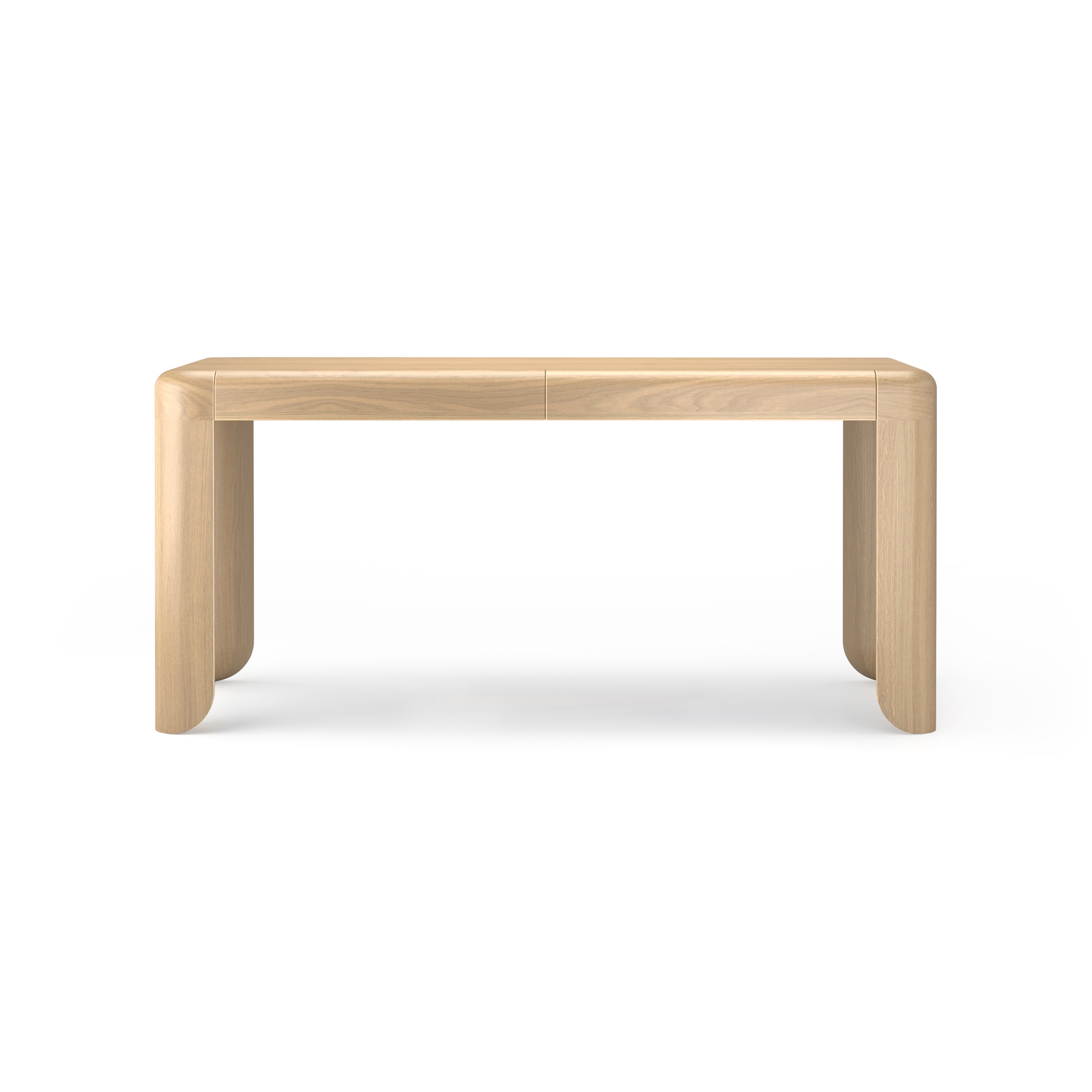 Mostrar el producto QUARTAM | Rectangular wooden writing desk with drawers del fabricante Mozea