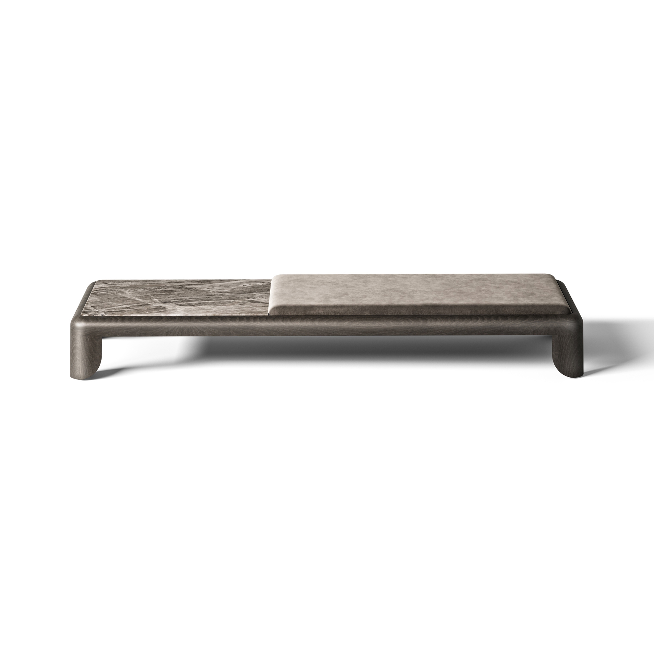 Display product QUARTAM | Solid wood bench from manufacturer Mozea