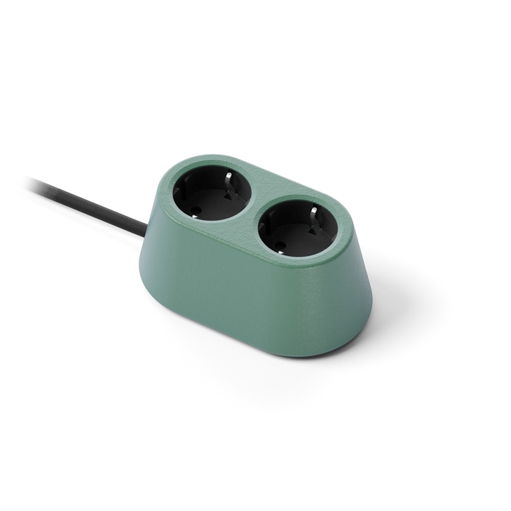 Display product Nomad Block 02 | Schuko | Type F from manufacturer Forming Function