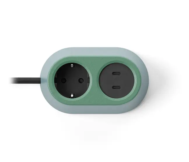 Forming Function - Nomad Block 02 | USB-C | Schuko | Type F