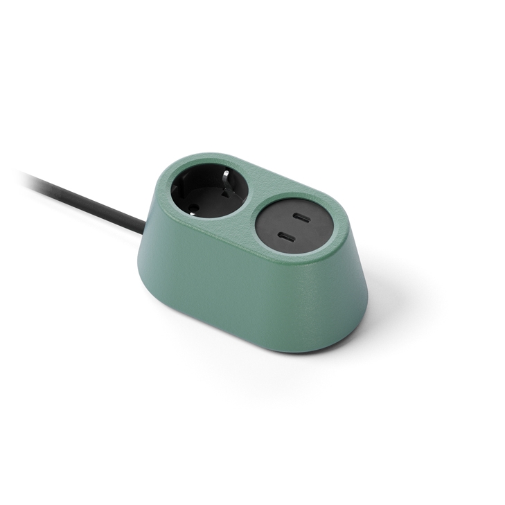 Display product Nomad Block 02 | USB-C | Schuko | Type F from manufacturer Forming Function