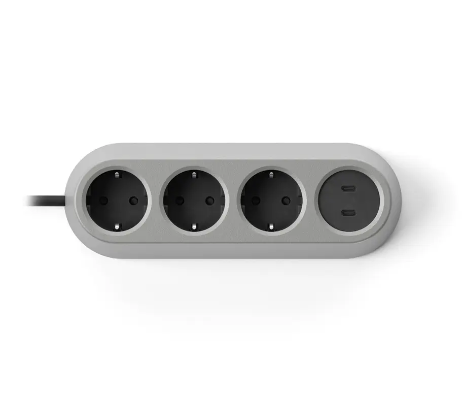 Forming Function - Nomad Block 04 | USB-C | Schuko | Type F