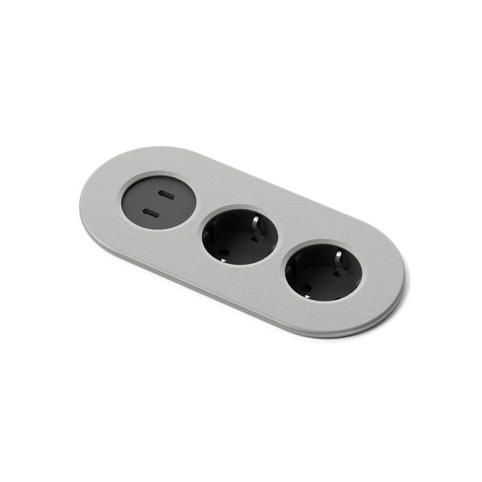 Display product Nomad Strip 03 | USB-C | Schuko | Type F from manufacturer Forming Function