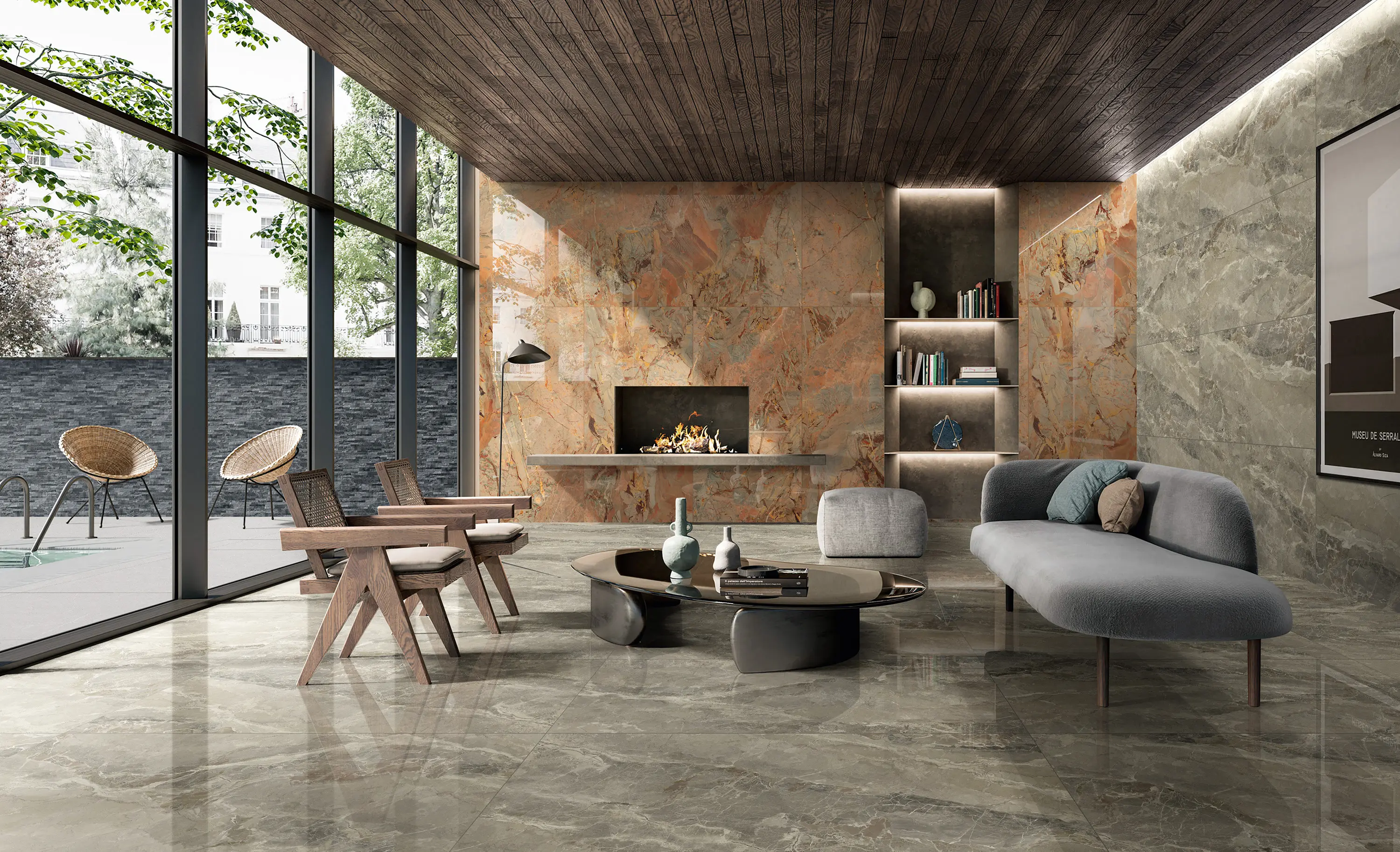 Kaolin Surfaces - Rosa Patara Marble