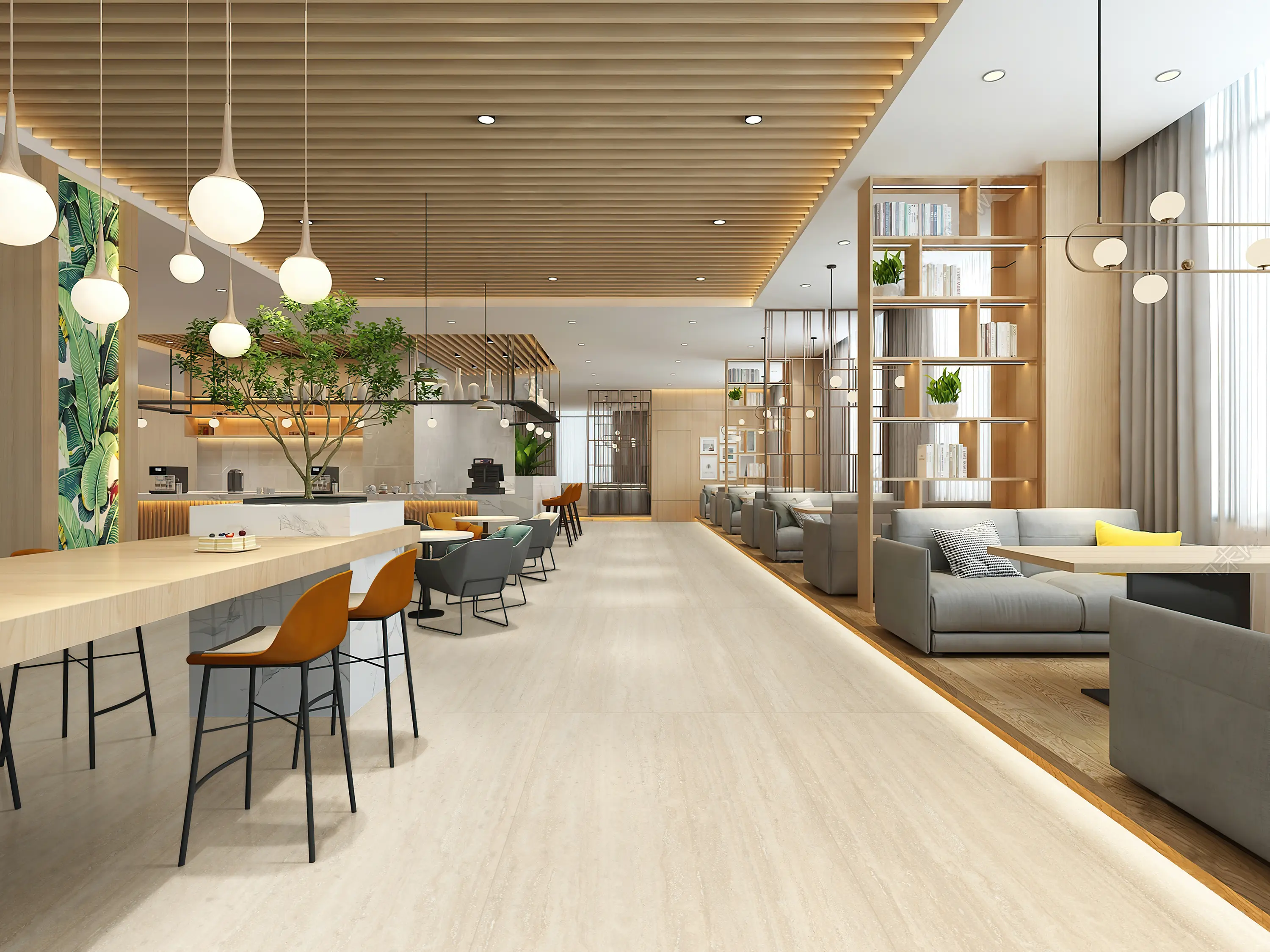 Kaolin Surfaces  - Travertino Chiaro