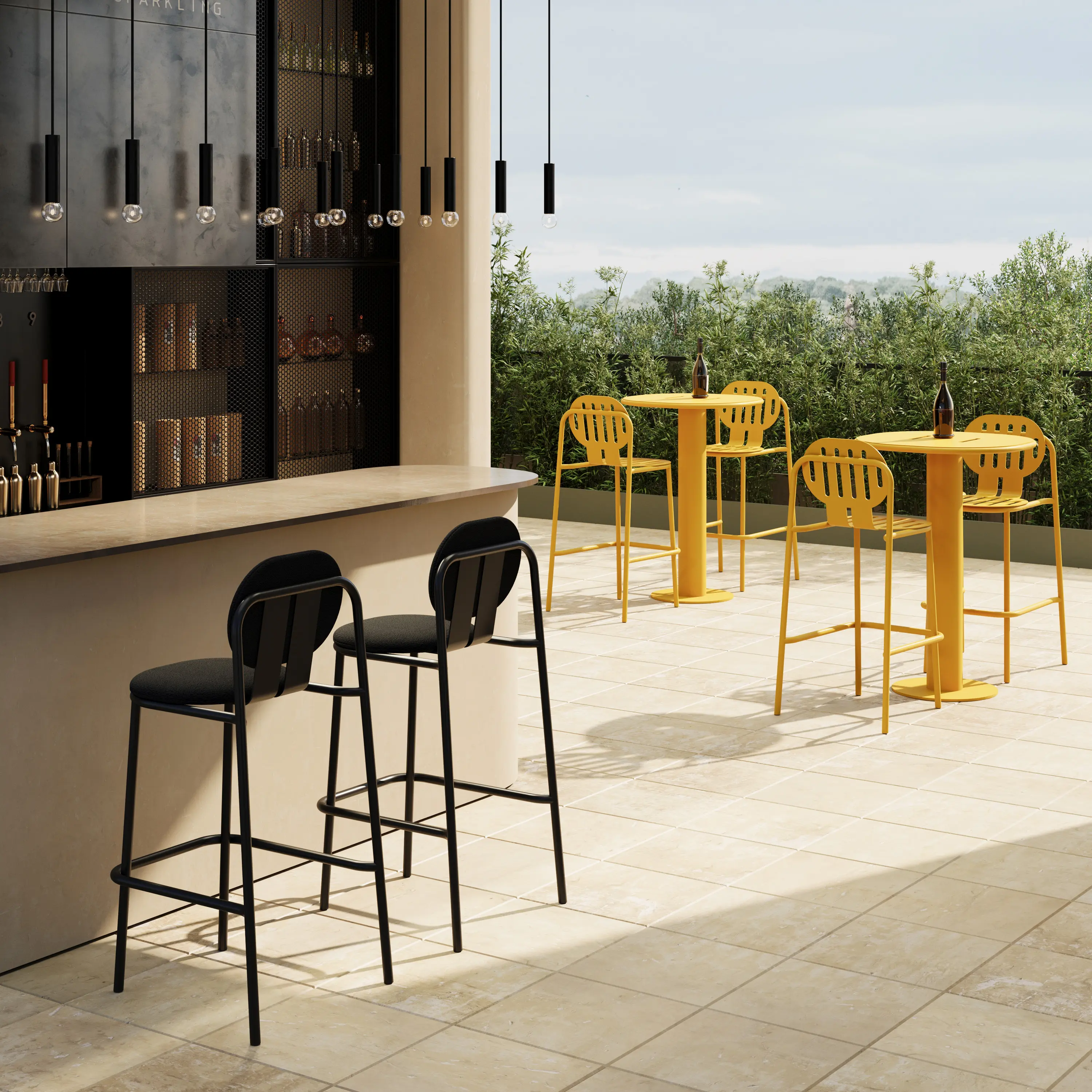 Joyf - Lounge-Sofa (metall)